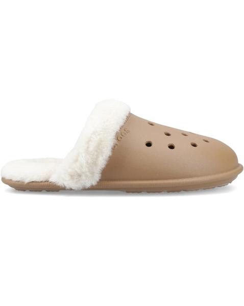 Crocs Classic Fuzz Scuff - Sepia