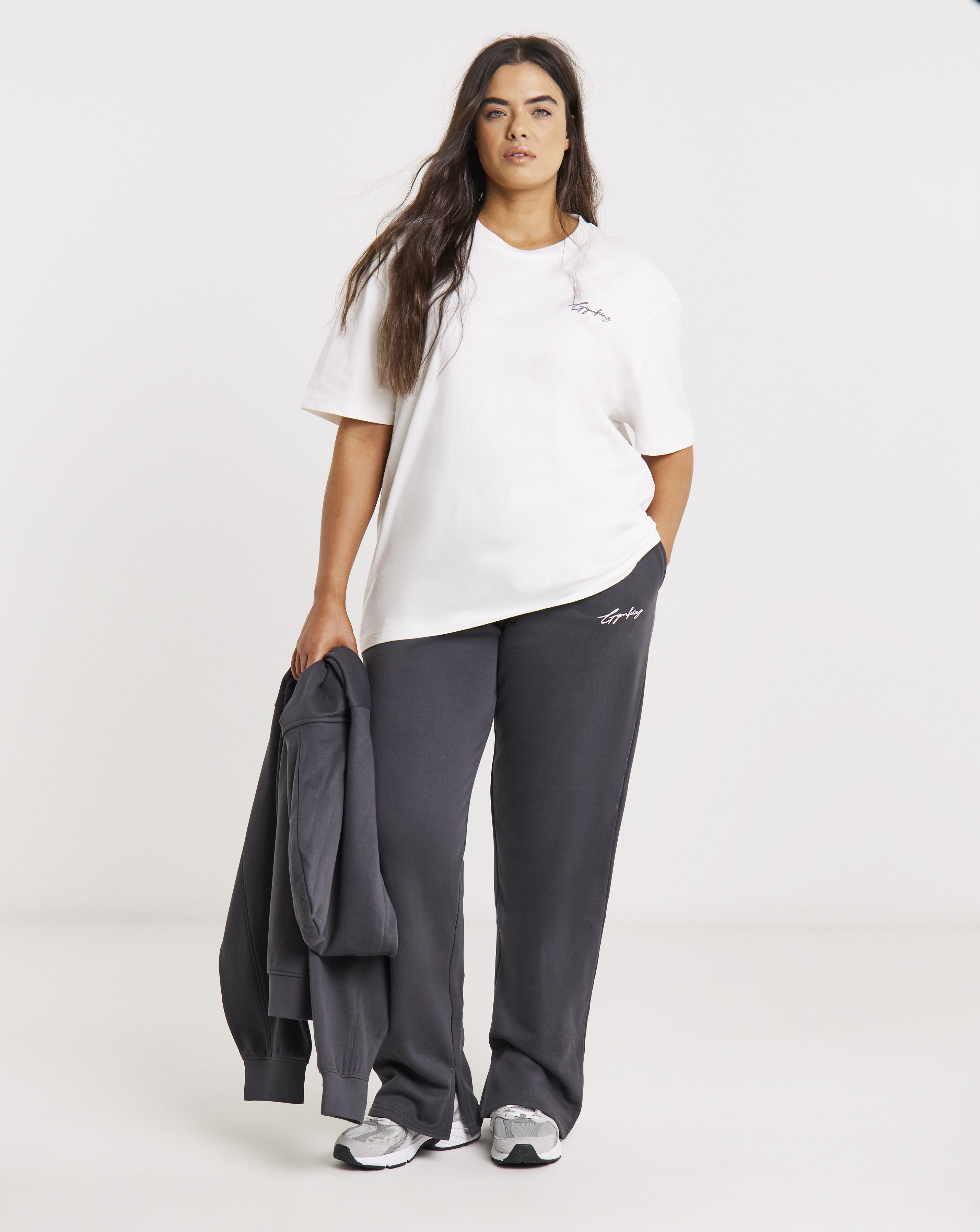 Gym King Script Straight Leg Jogger