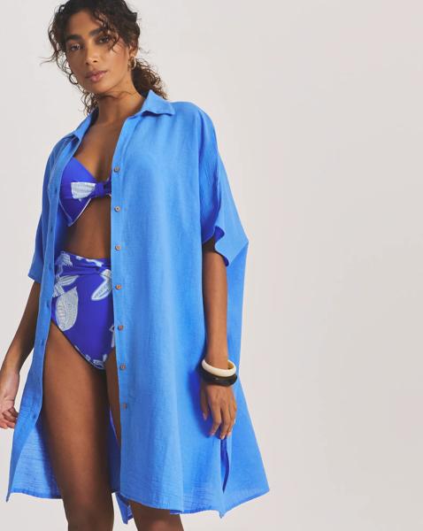 Button Up Beach Shirt