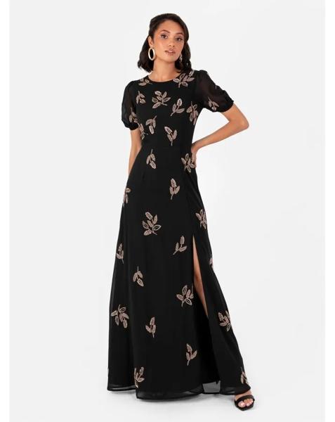 Maya Deluxe Embellished Dress