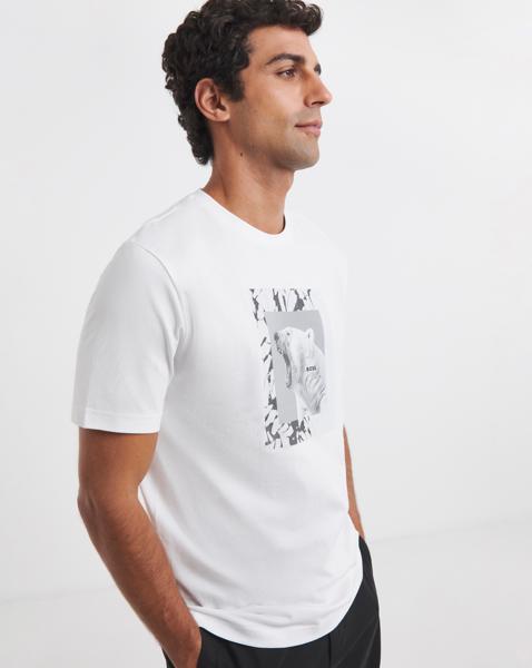 BOSS Graphic Animal T-Shirt - White