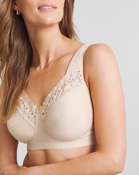 Miss Mary Broderie Anglaise Bra Skintone