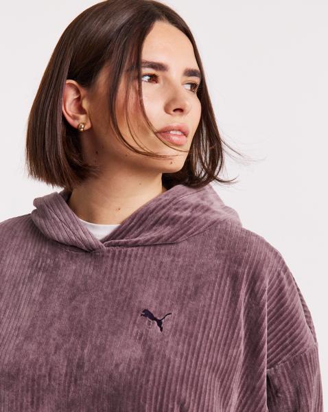 Puma Essential Comfort Velour Rib Hoodie