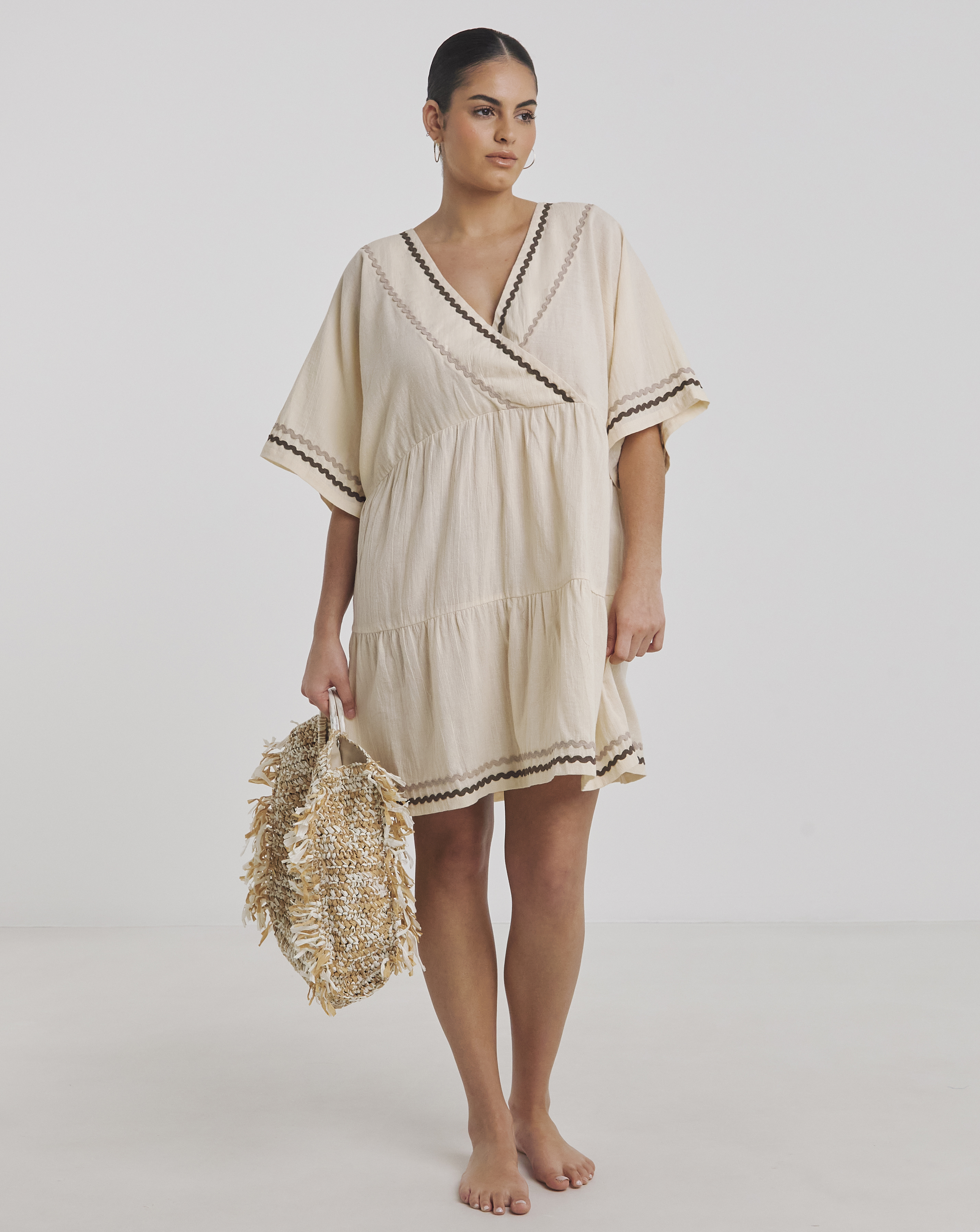 Beach to Ric Rac Mini Dress