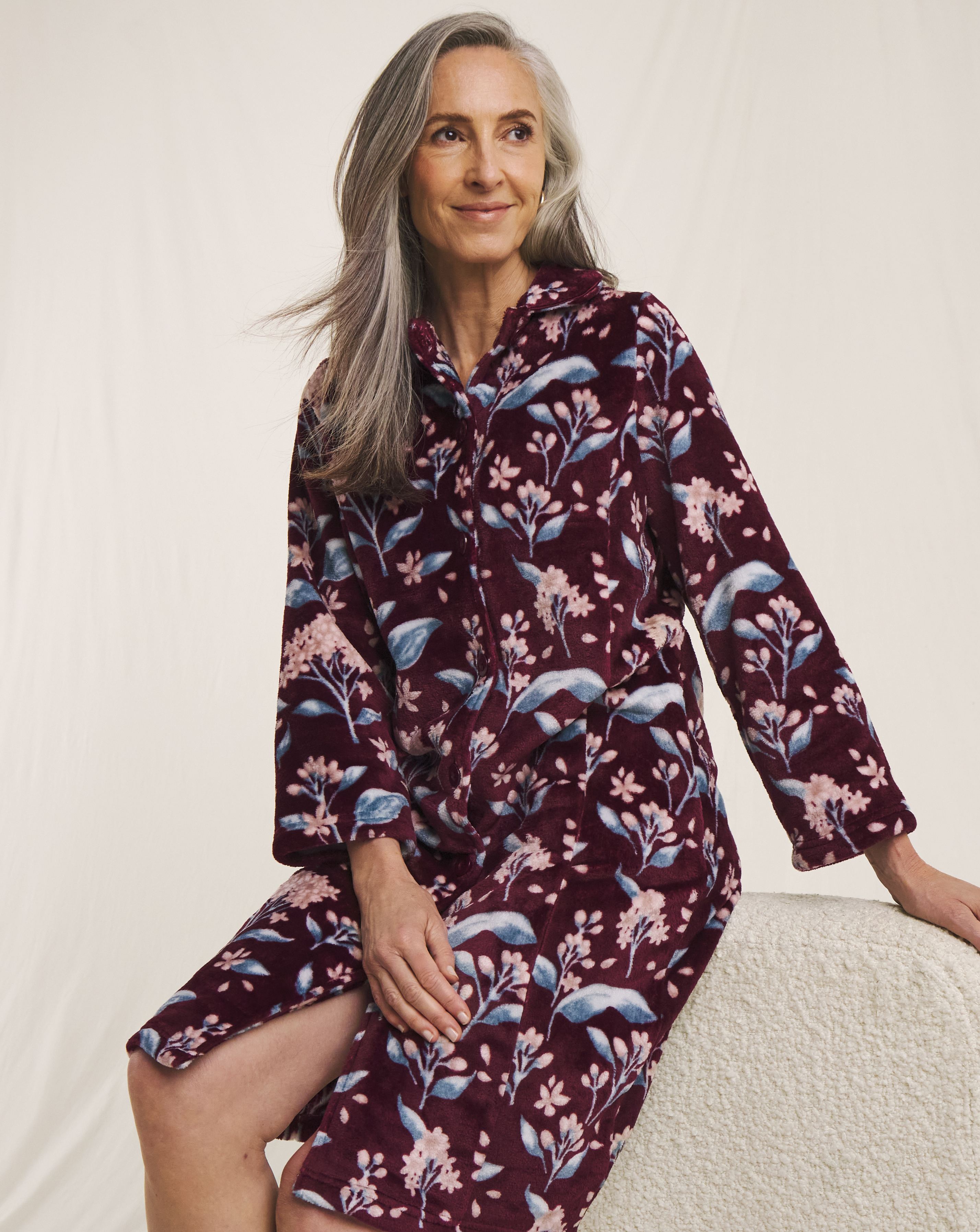 Julipa Button Through Midi Gown
