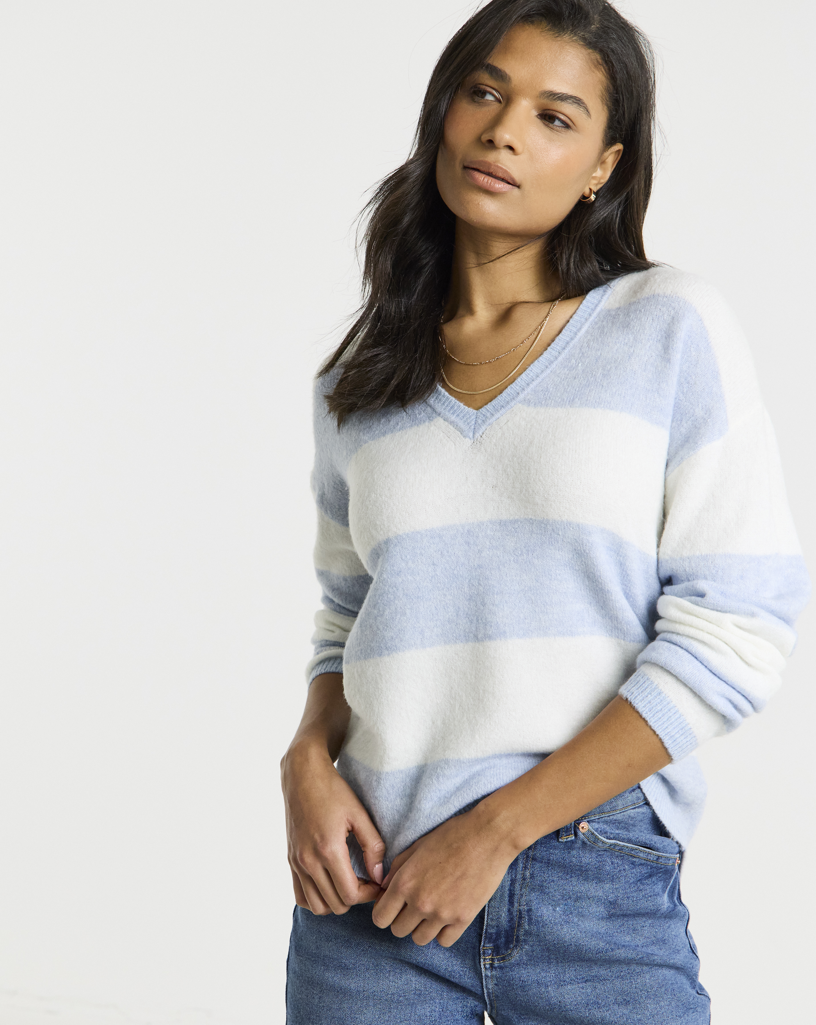 Simply Be V-Neck Jumper