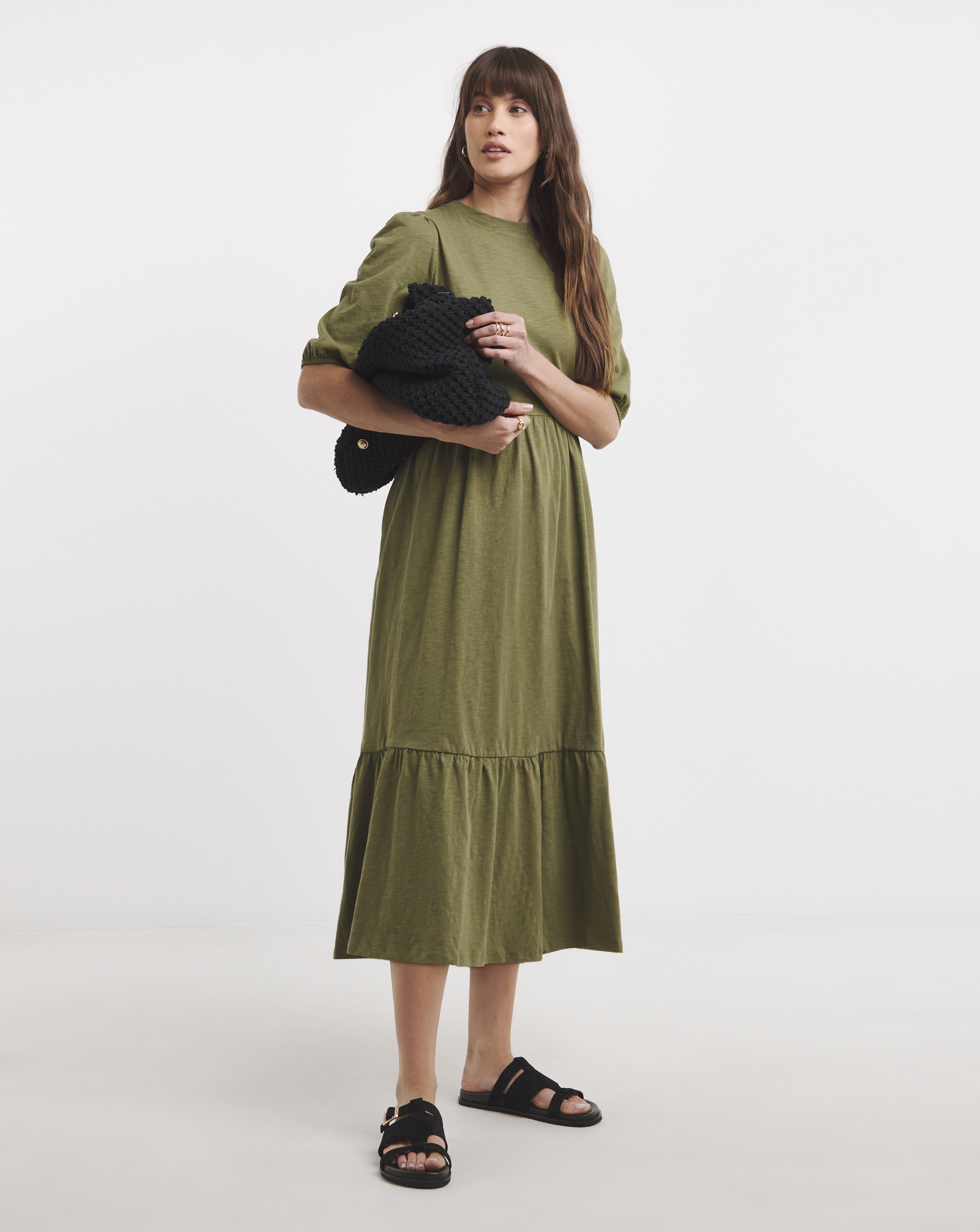 Jersey Smock Dress