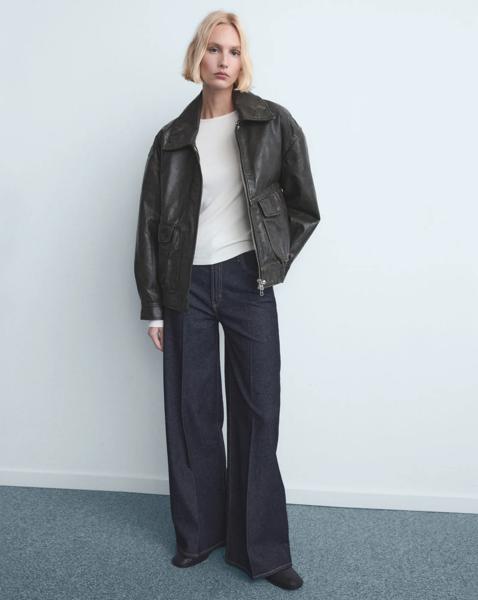Mango Wide Leg Jean
