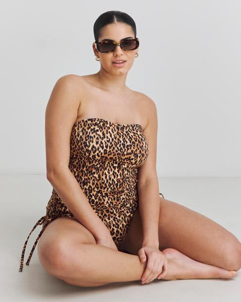 Simply Be Bandeau Tankini Top