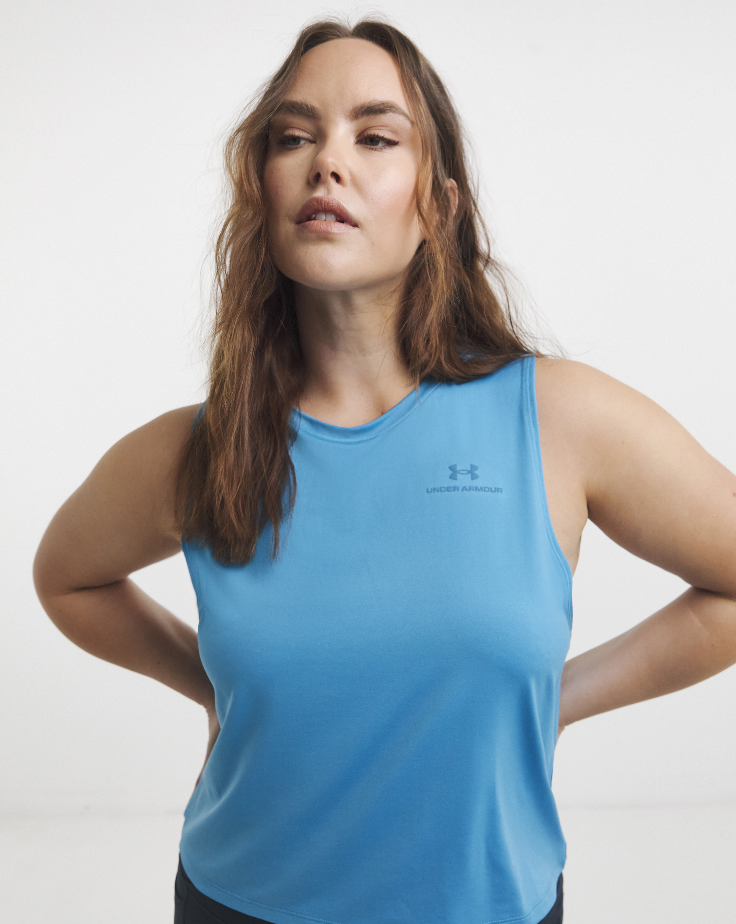 Under Armour Women's Blue Vanish Energy Crop Top Xxl22