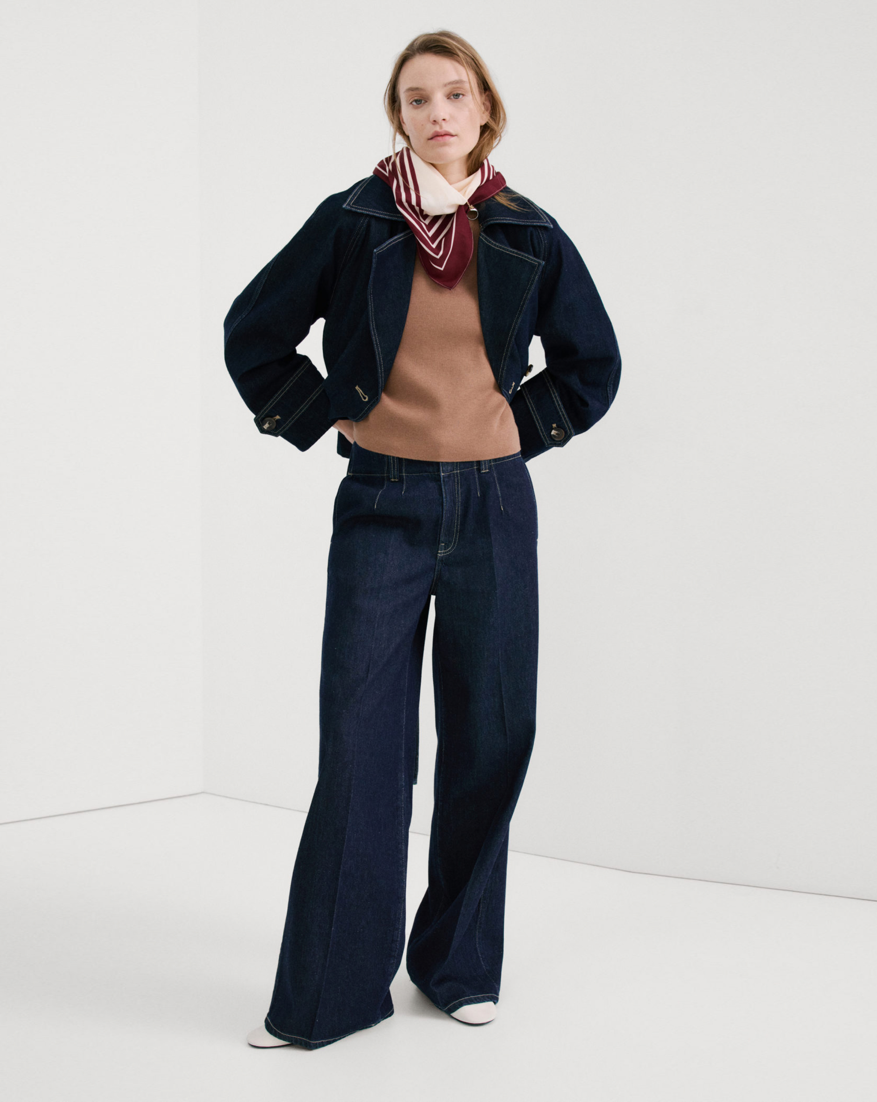 Mango Wide Leg Jean