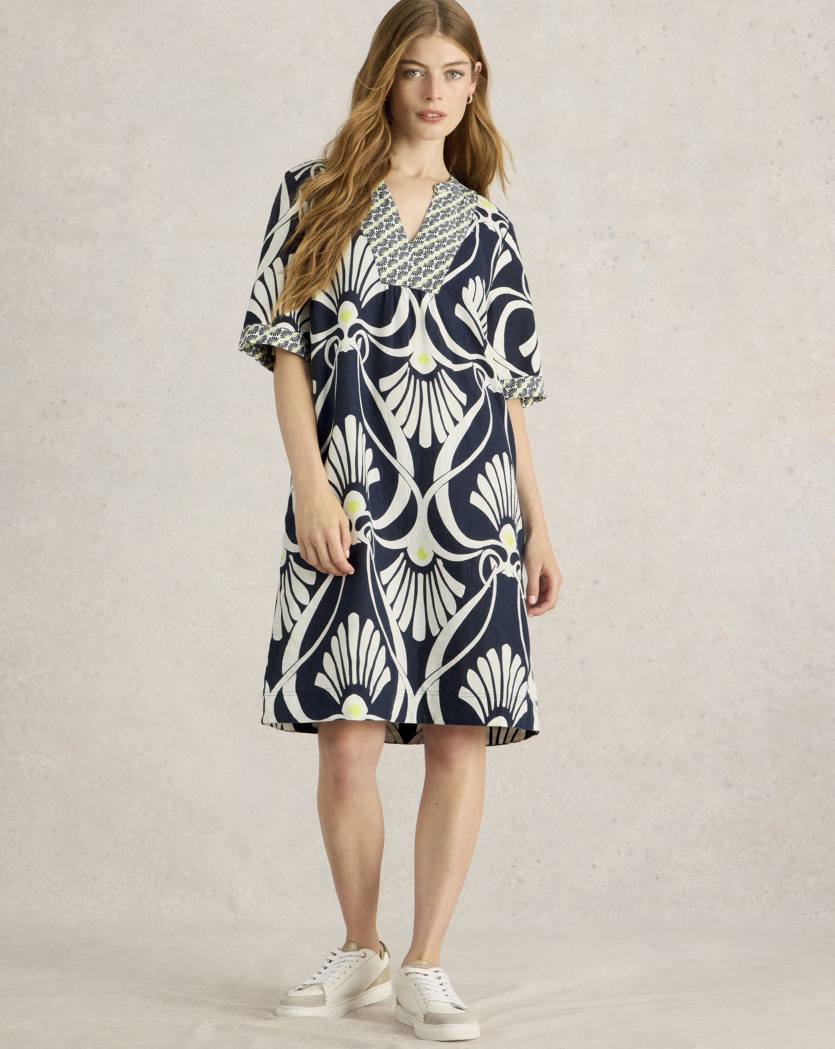 White Stuff Linen Dress