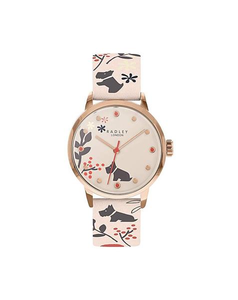 Radley Dove Grey Leather Strap Watch