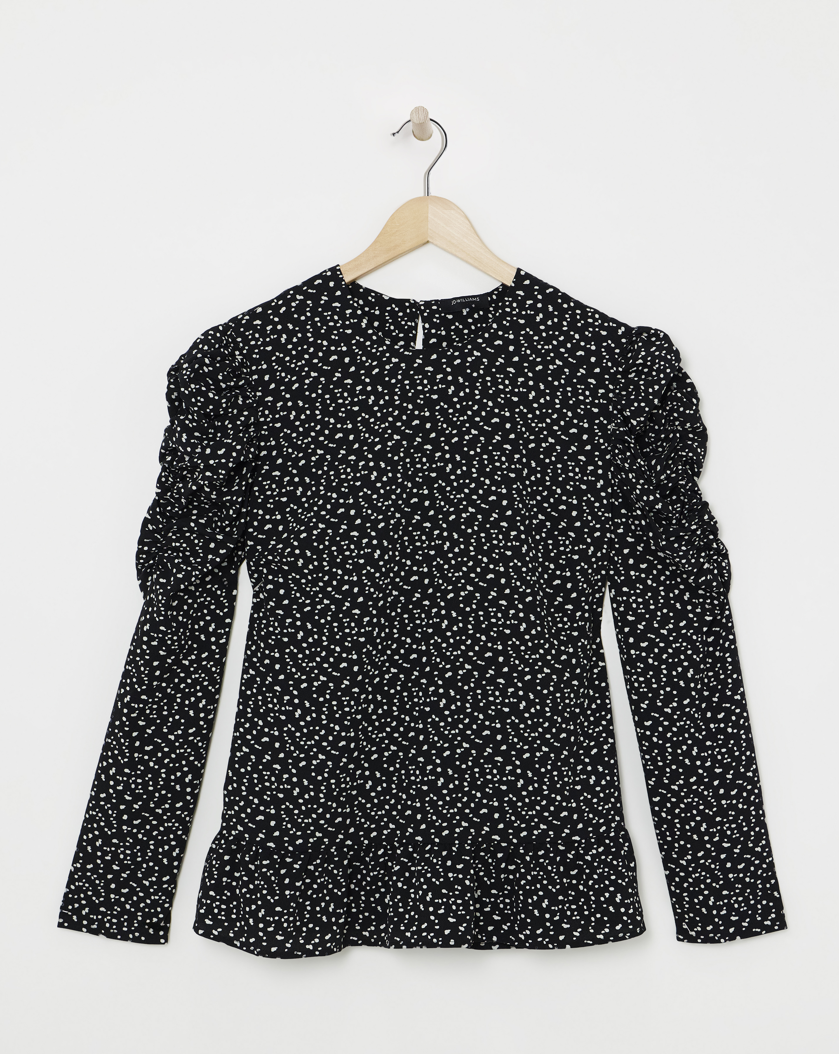 Ruched Sleeve Top