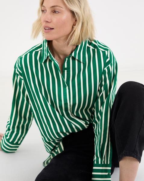 Oversized Stripe Shirt