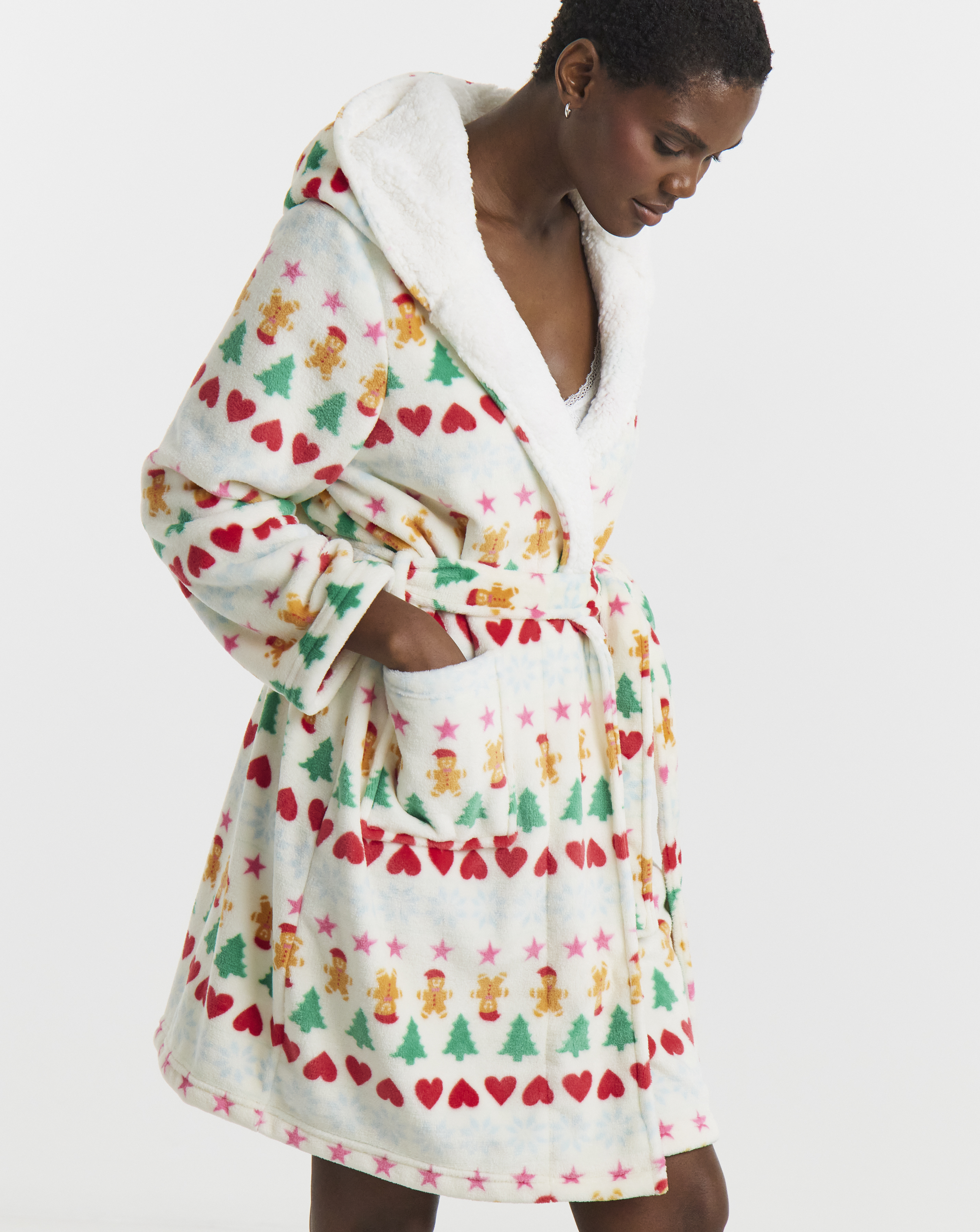 Pretty Secrets Christmas Fairisle Gown