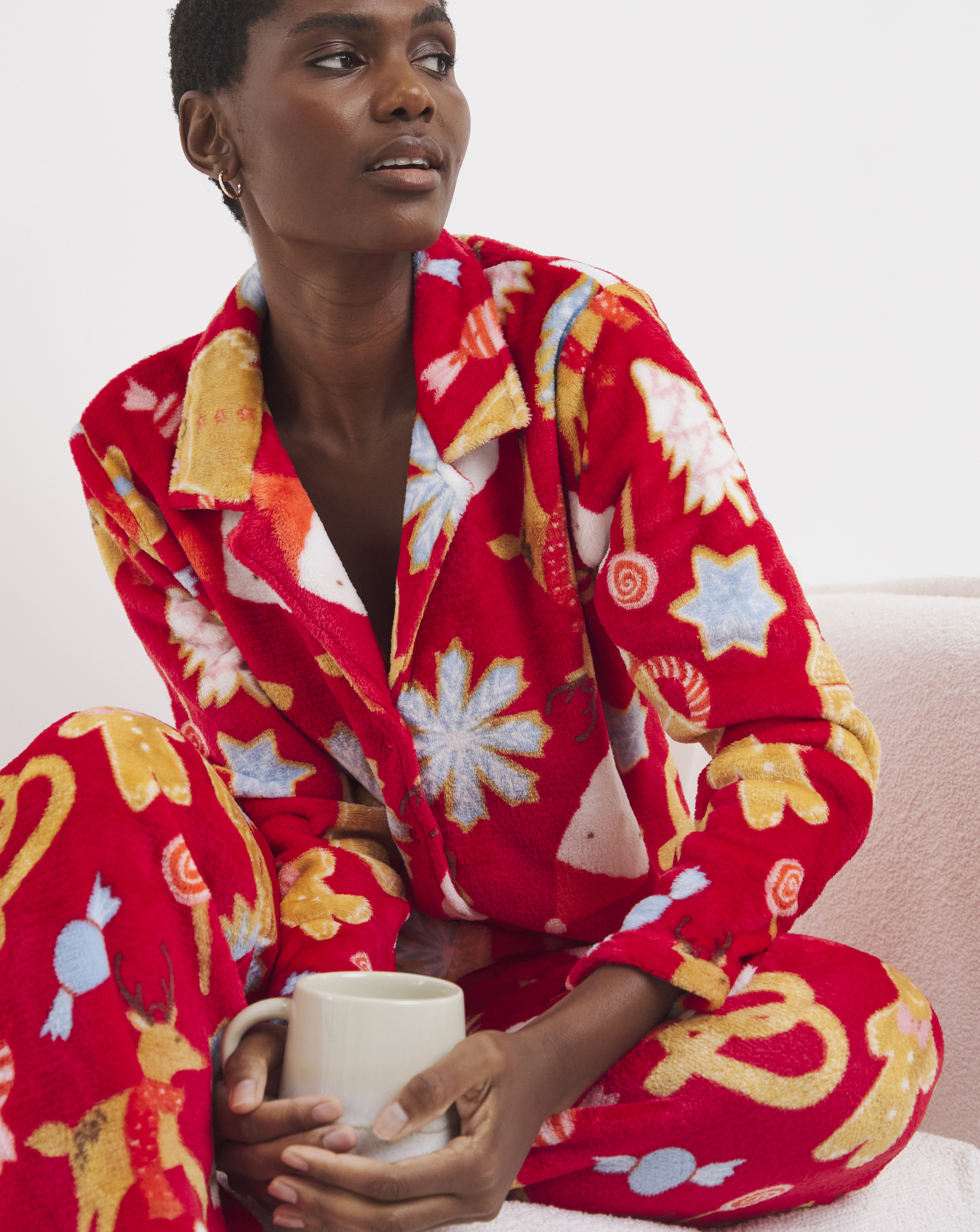 Pretty Secrets Fleece Family PJs- LADIES