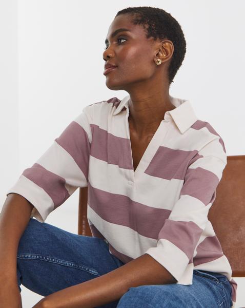 Rugby Collar Top