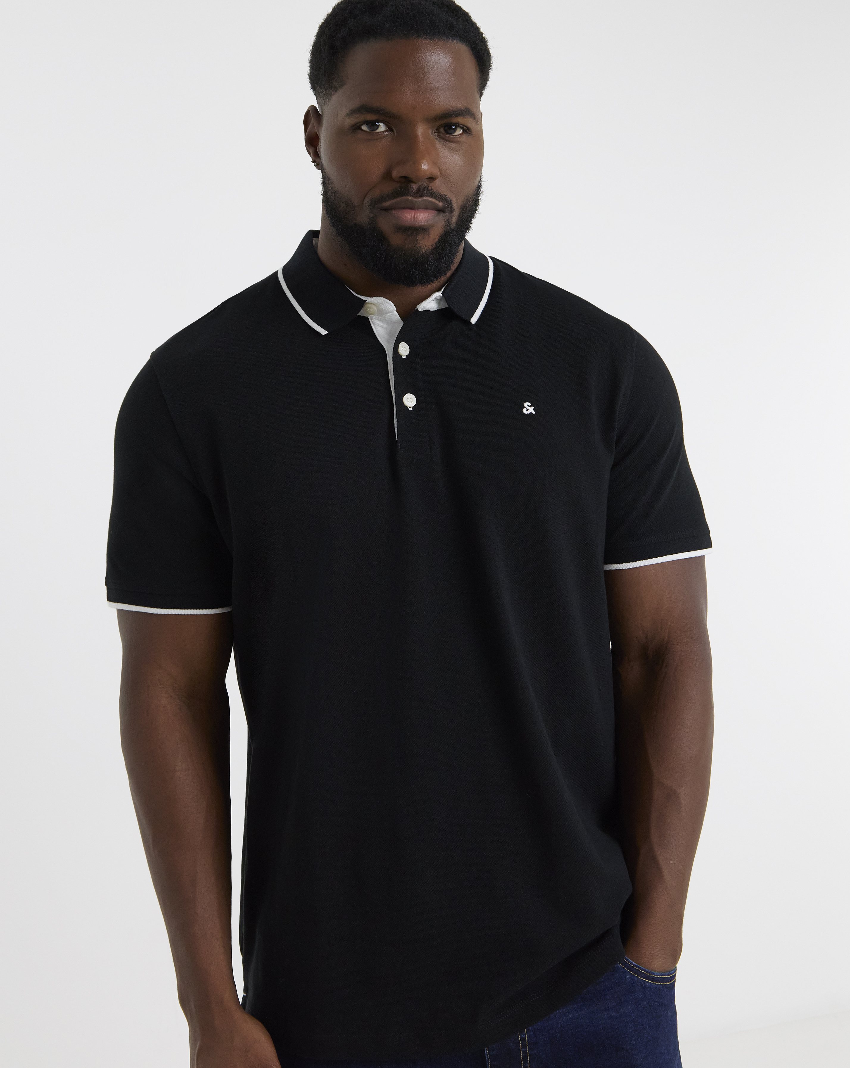 Jack & Jones Premium Paulos Tipped Polo