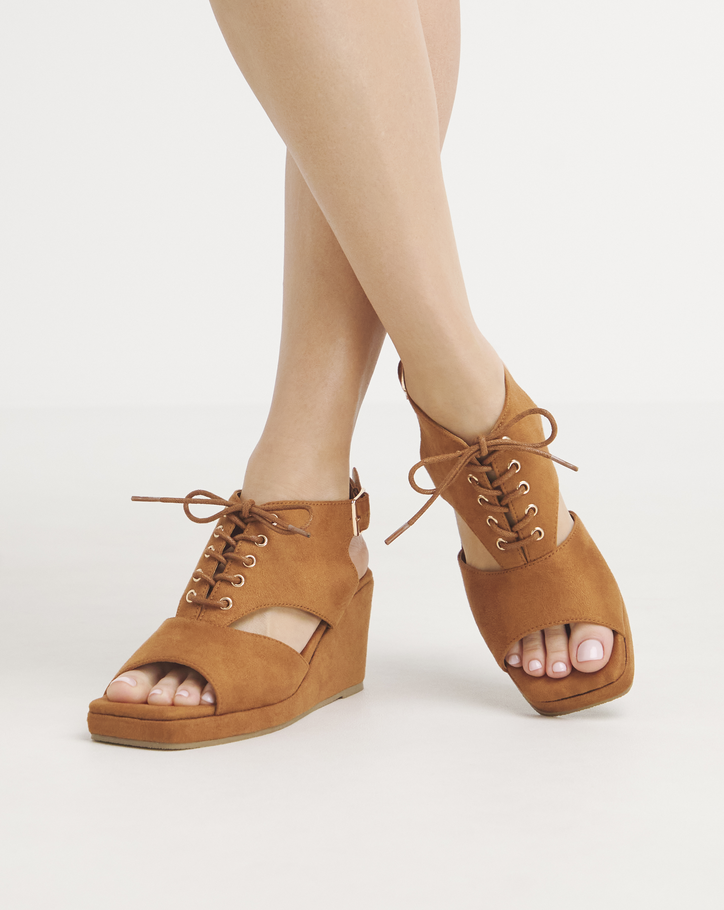 Shoe Boot Wedge Sandal Wide