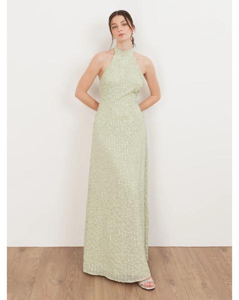 Maya Deluxe Embellished Maxi Dress