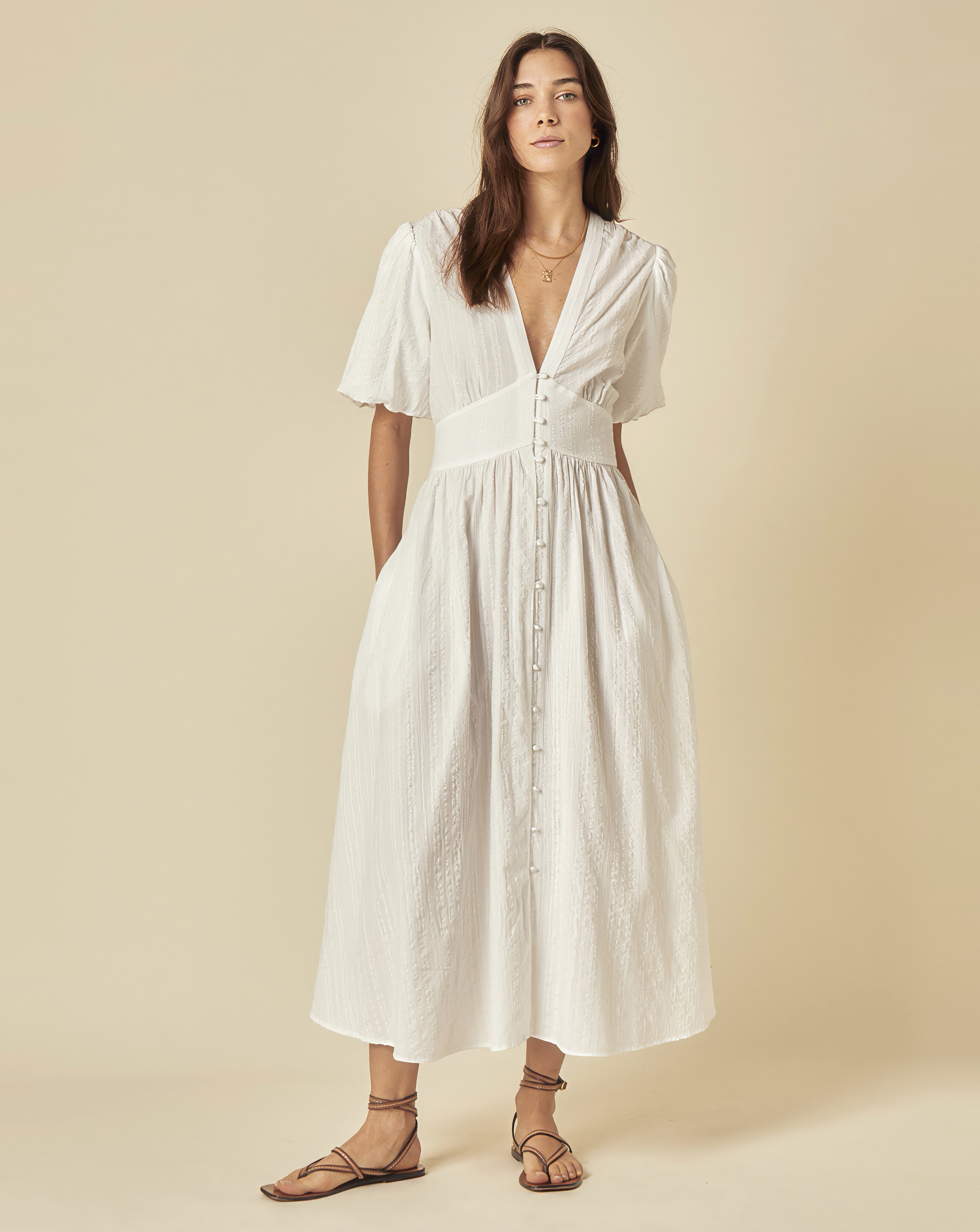 Nobody's Child Midi Dress