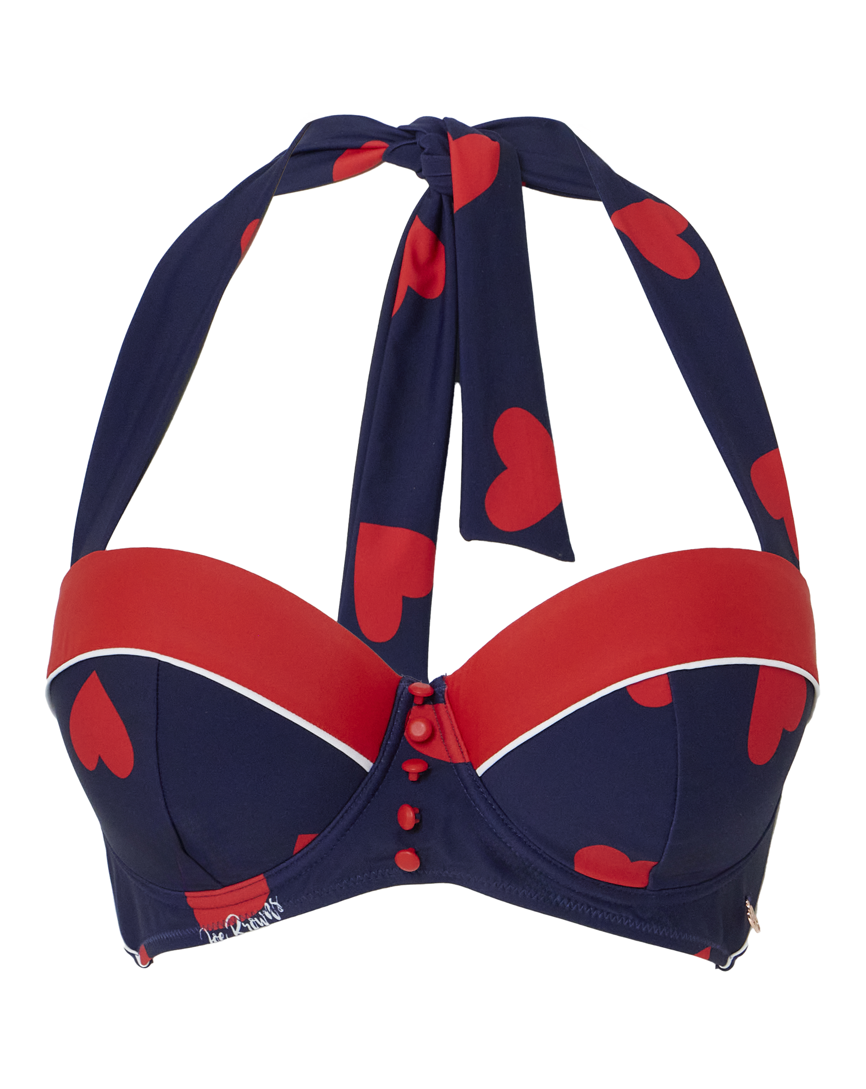 Joe Browns Retro Heart Bikini Top