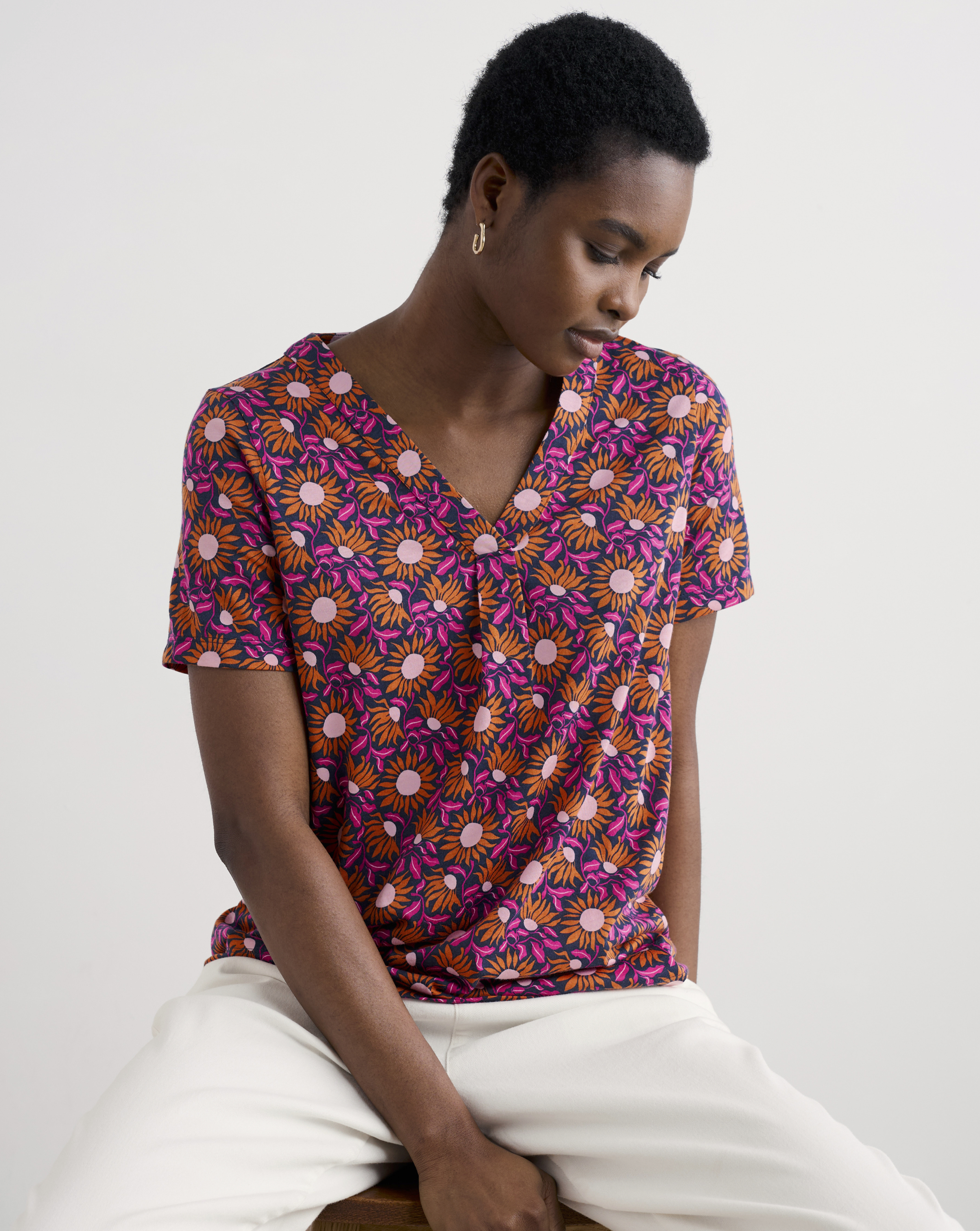 Seasalt Cornwall V-Neck Barnoon Top