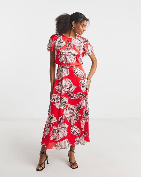 Joanna Hope Split Sleeve Dress