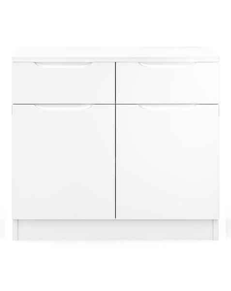 Sorrento Assembled Gloss Small Sideboard