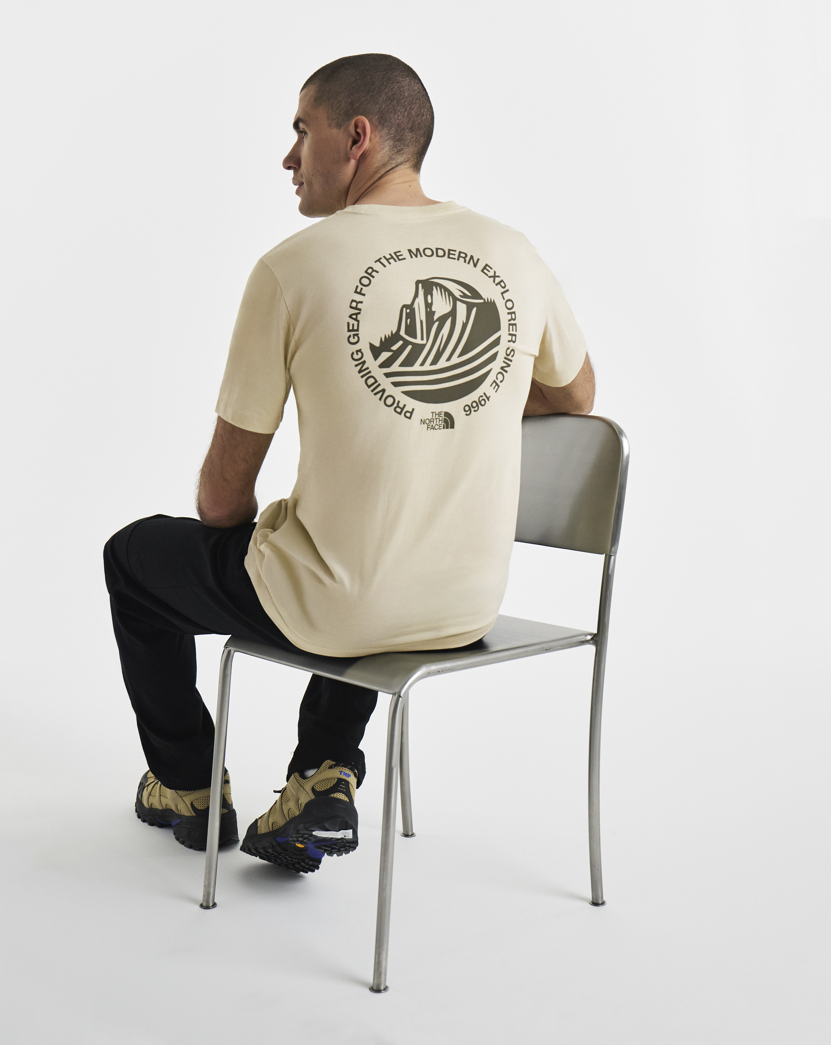 The North Face Beige Monte T-Shirt - Extra Large