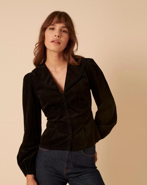 Nobody's Child Bennet Velvet Blouse
