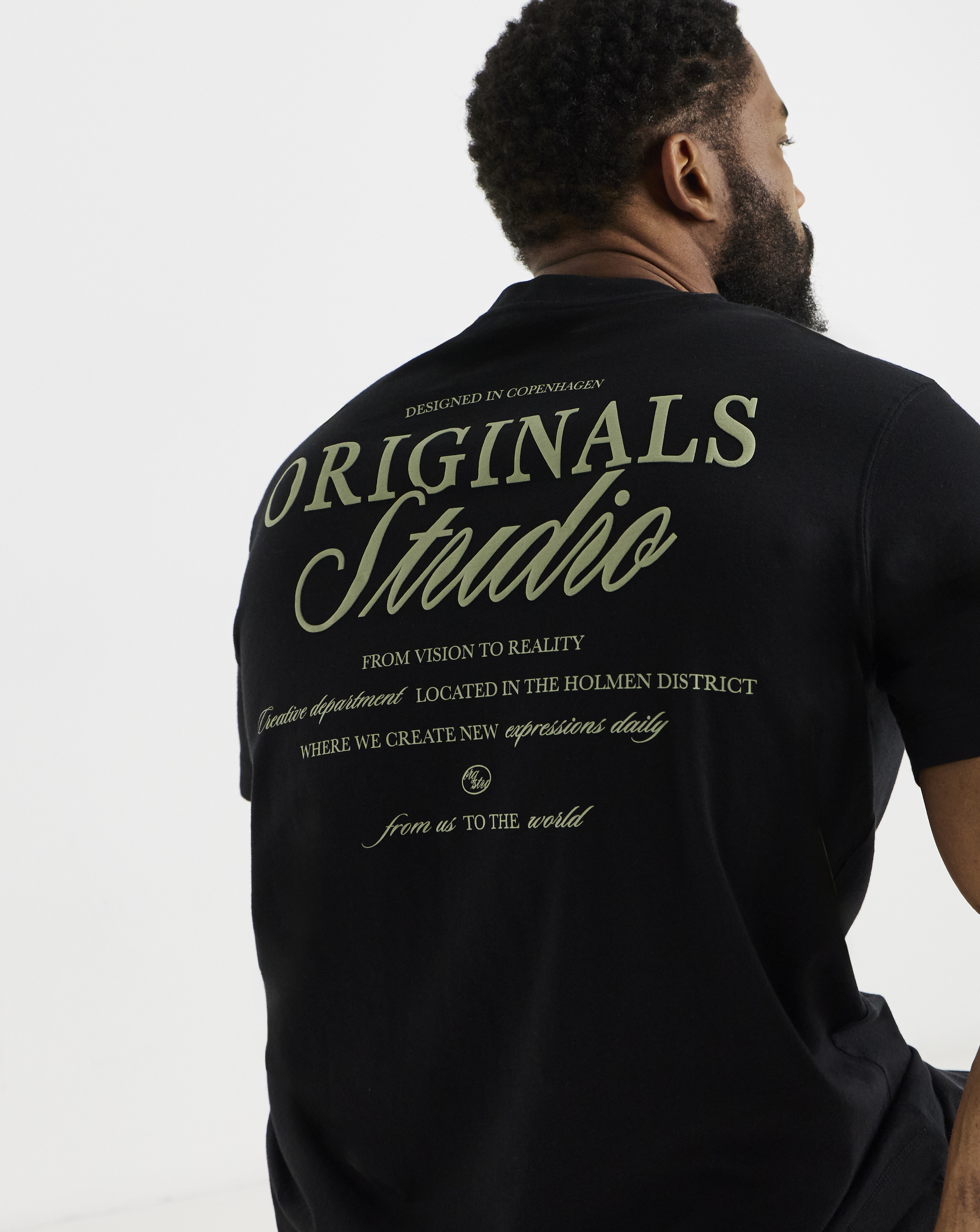 Jack & Jones Men's T-Shirt Black 5XL