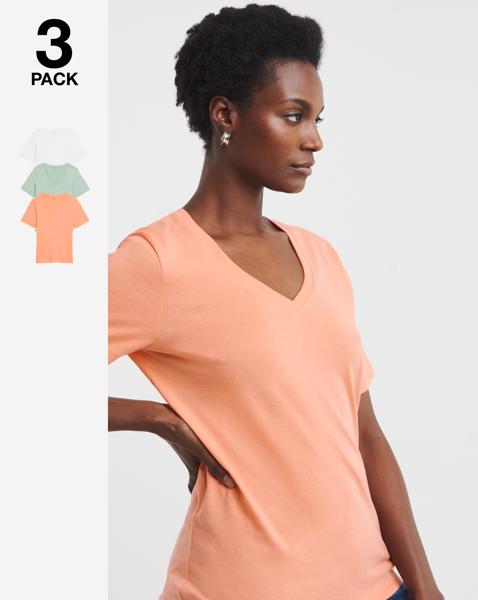 3 Pack The V Neck
