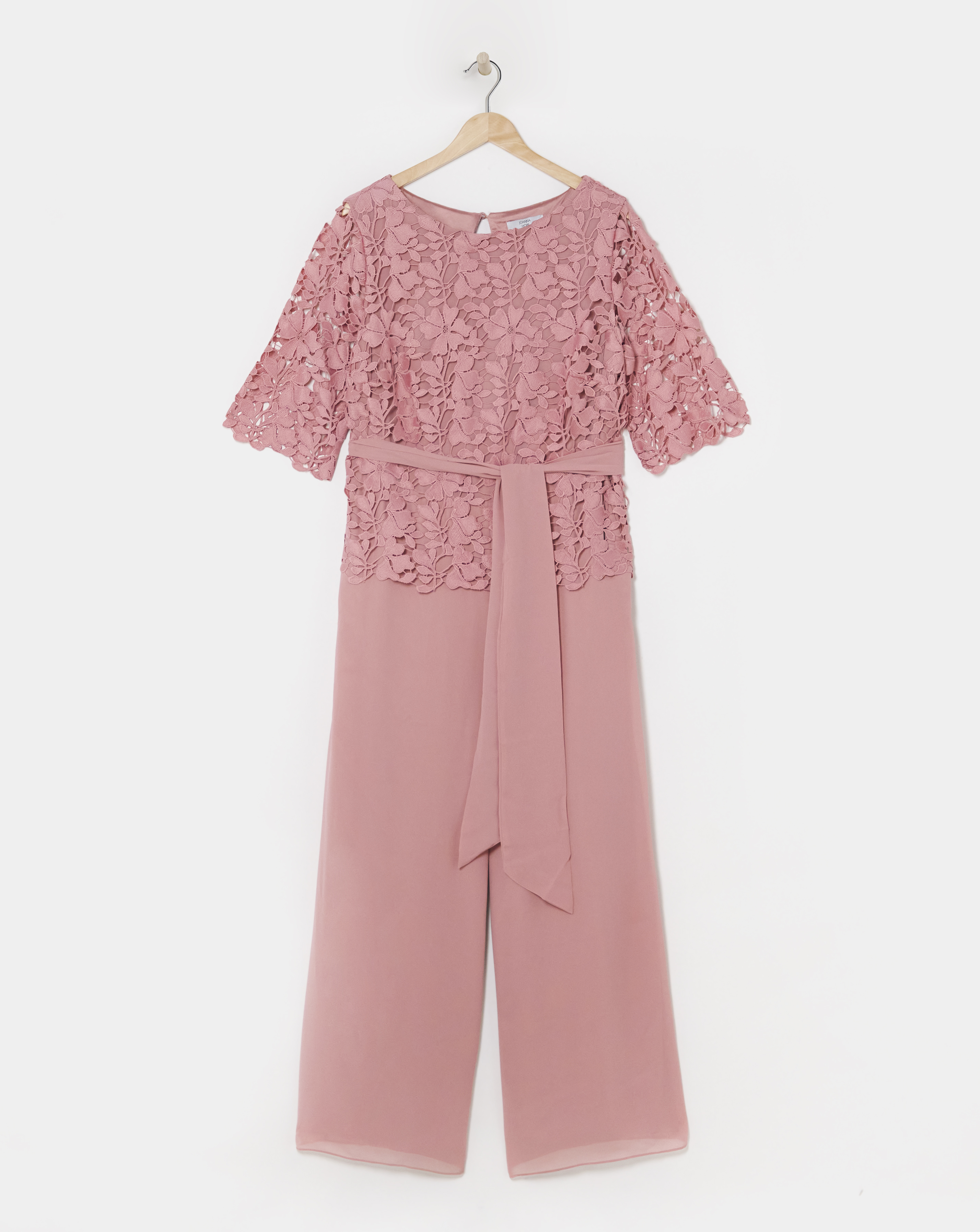 Joanna Hope Lace Jumpsuit