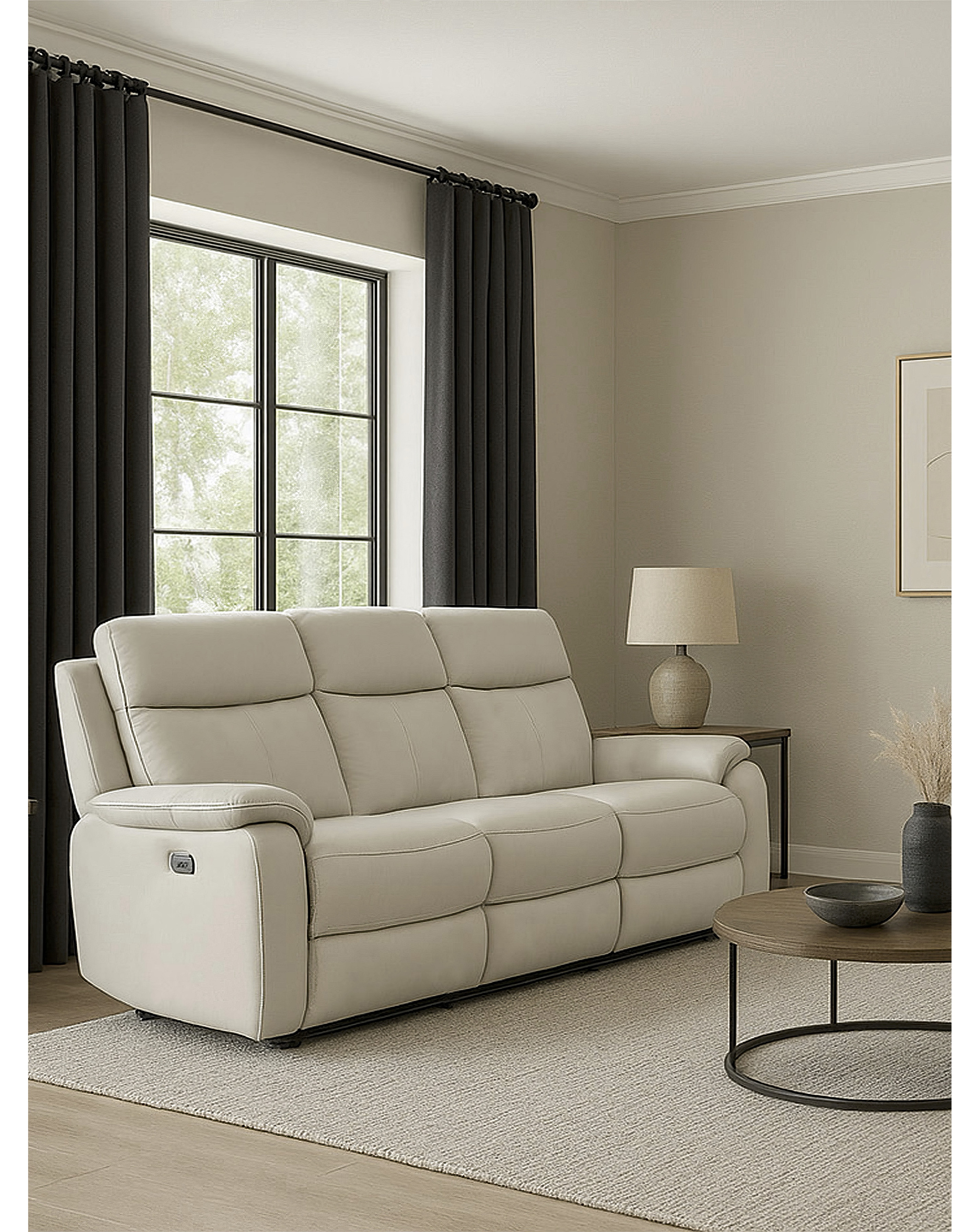 Aspire Kingsmere Power Recliner 3 Seater