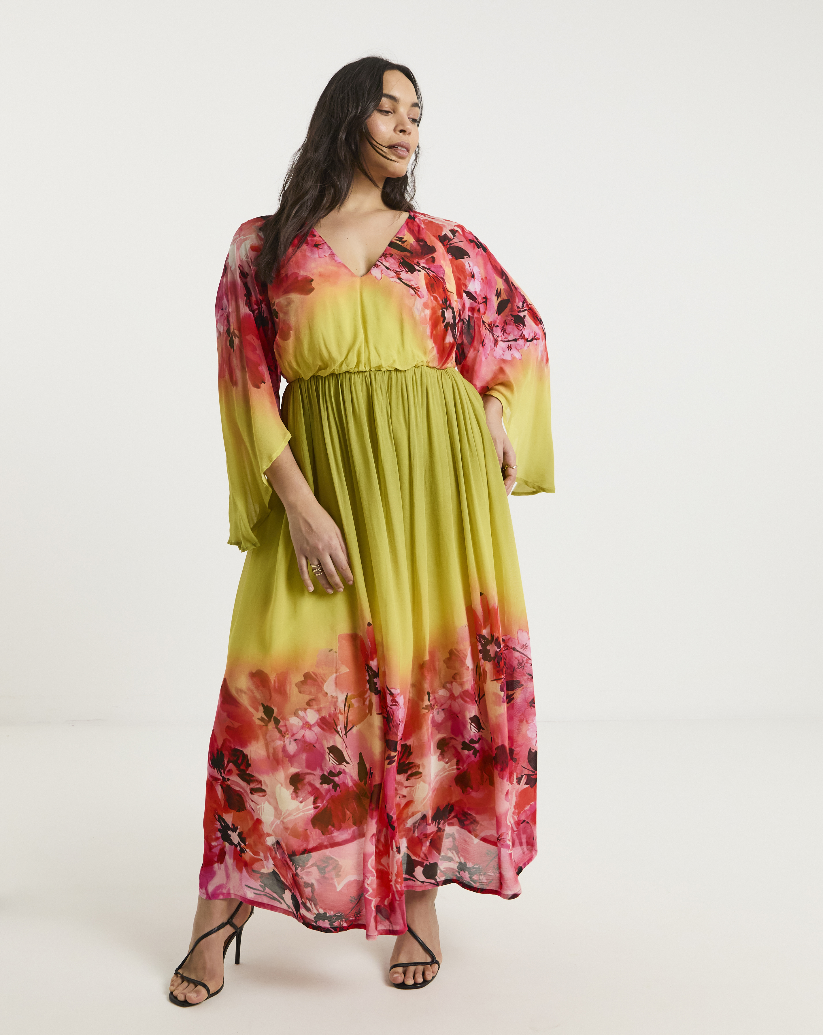 Joanna Hope Printed Maxi Dress