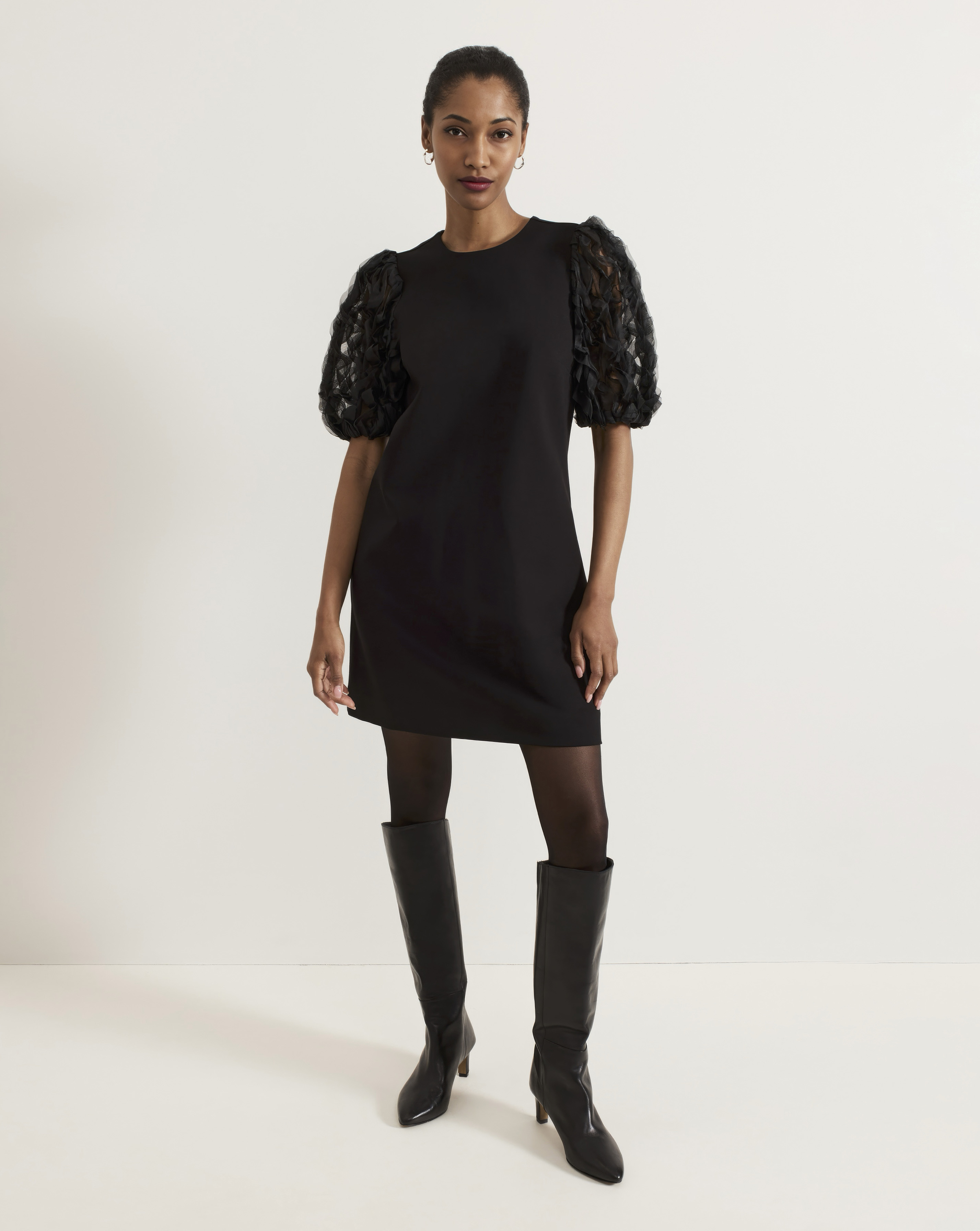 Phase Eight Aida Puff Sleeve Dress