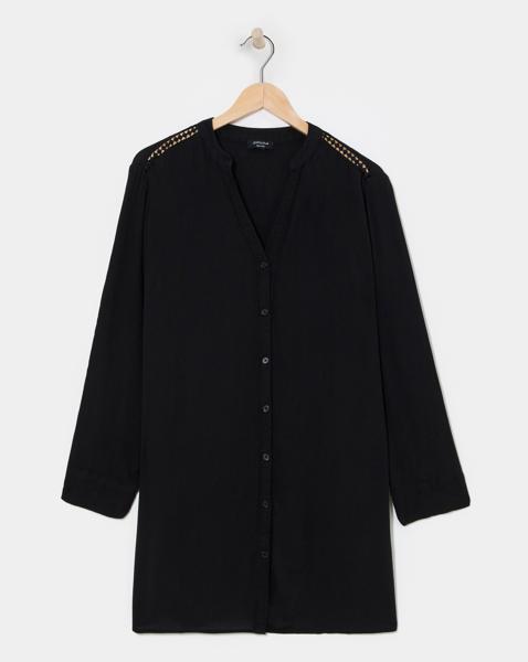 Ladder Trim Beach Shirt