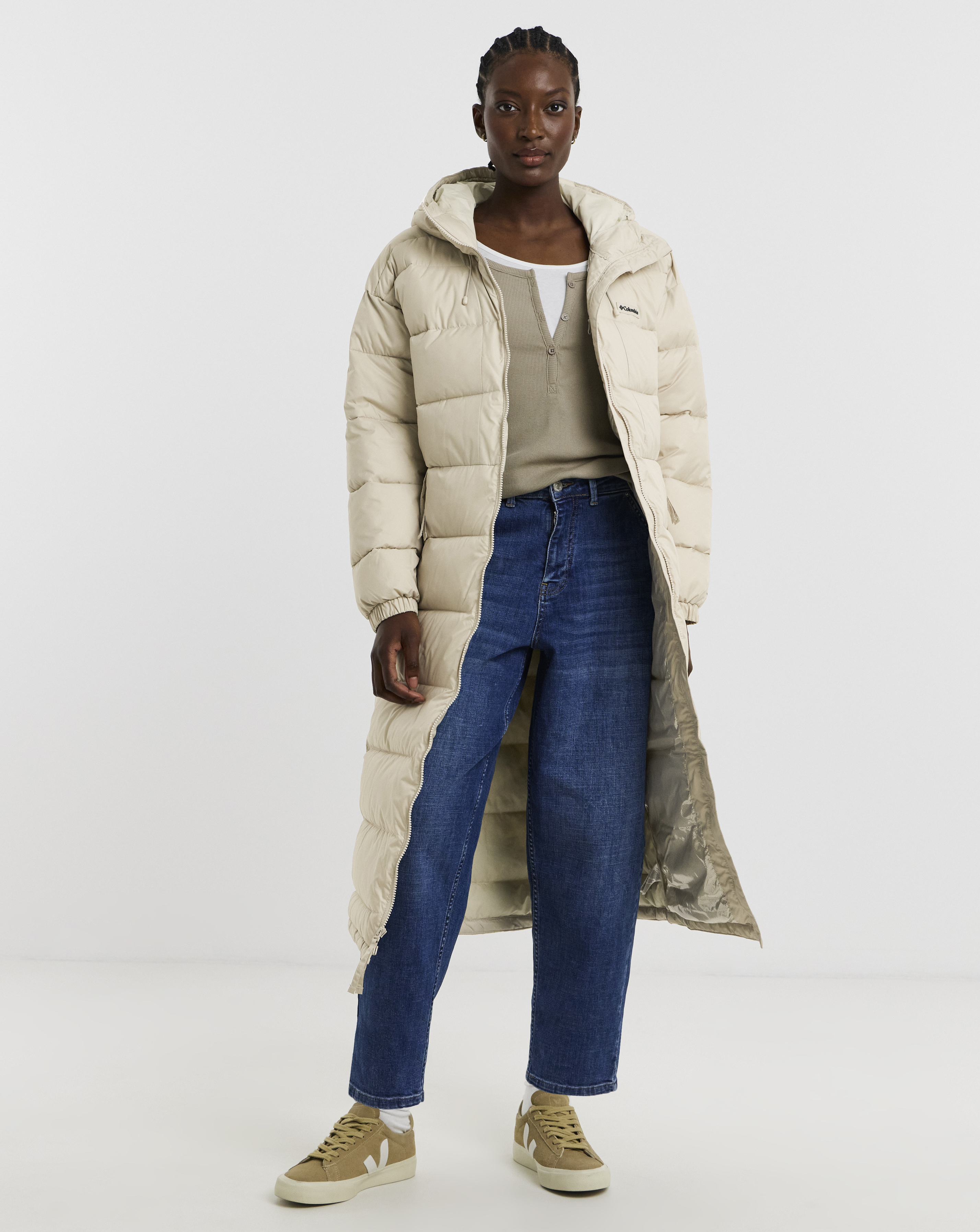 Columbia Pike Lake Long Padded Jacket