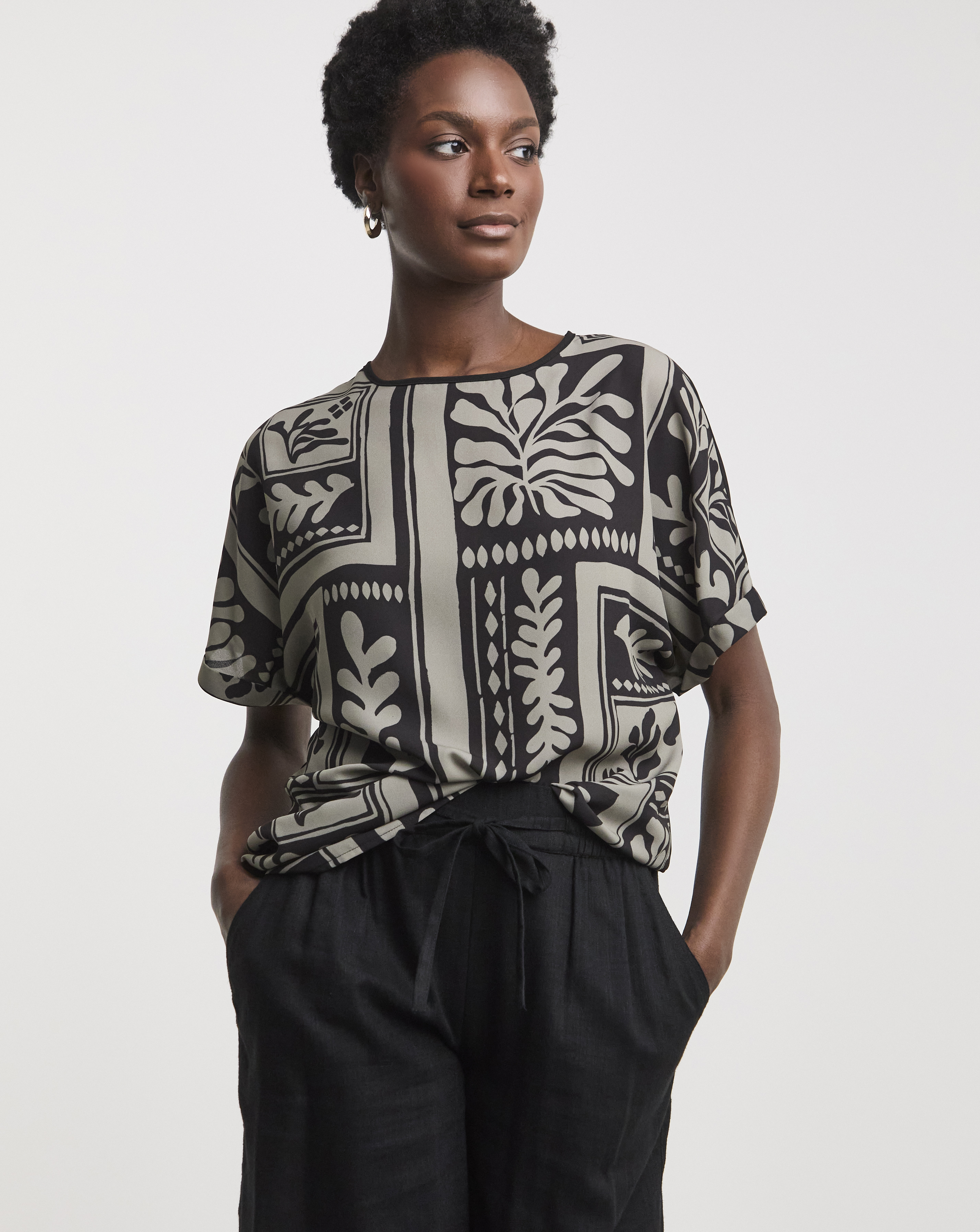 Short Sleeve Boxy Top
