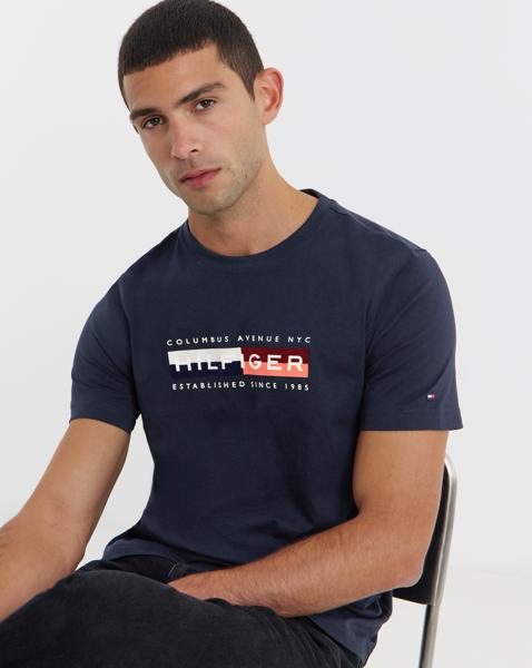 Tommy Hilfiger Block T-Shirt - Navy