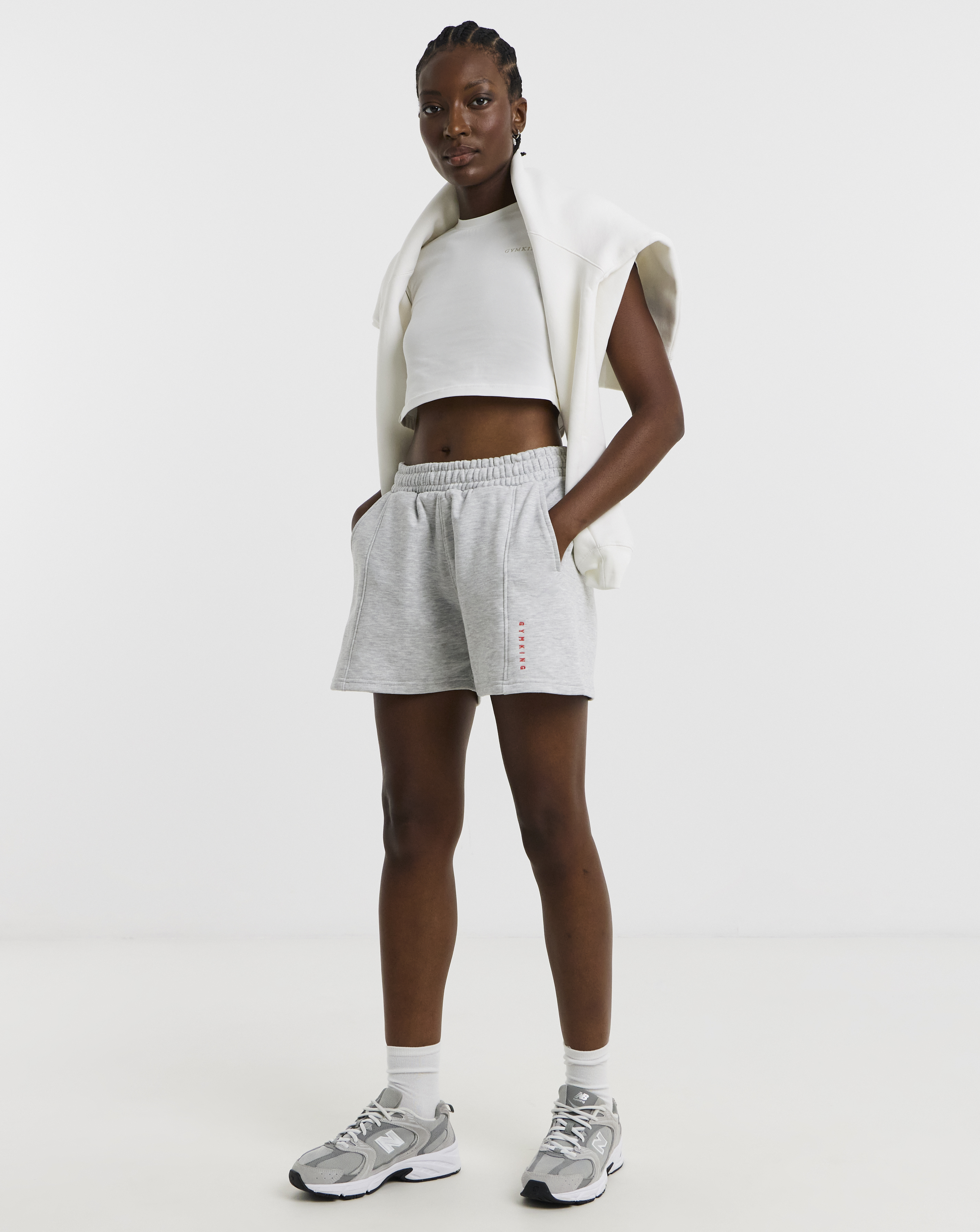 Gym King Shadow Seam Detail Short