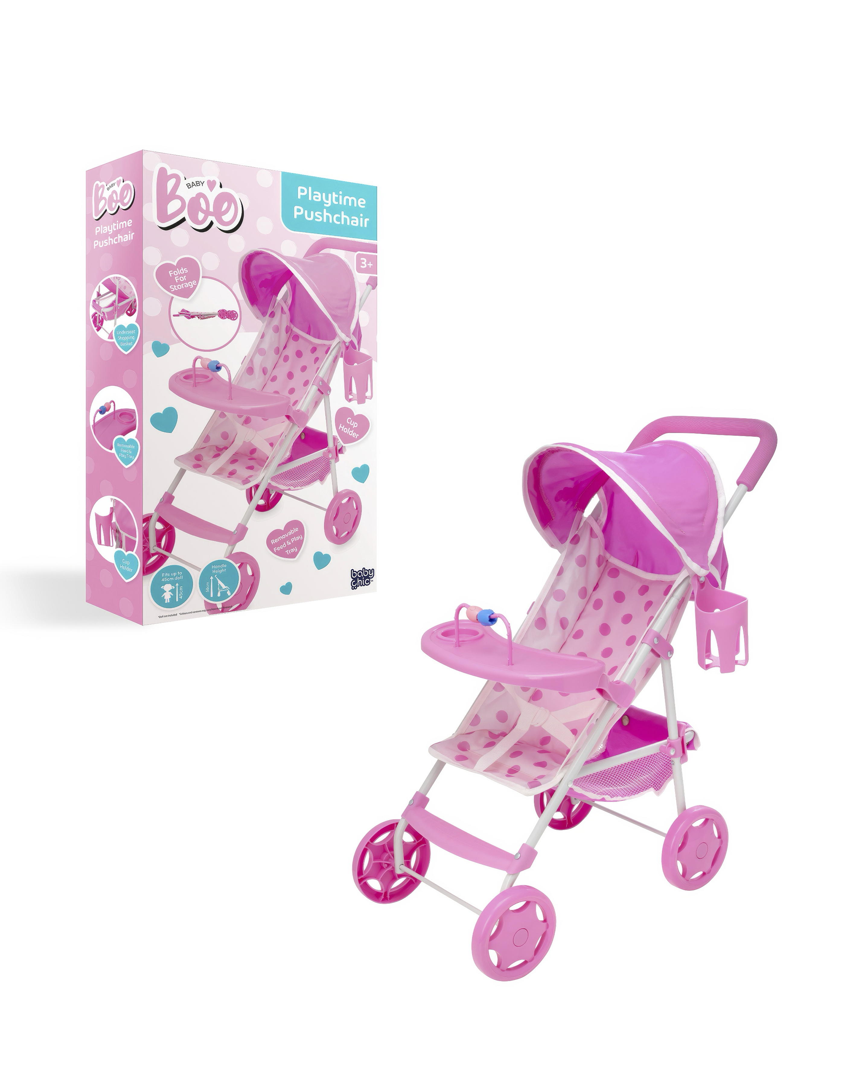 Baby Boo Playtime Toy Pushchair