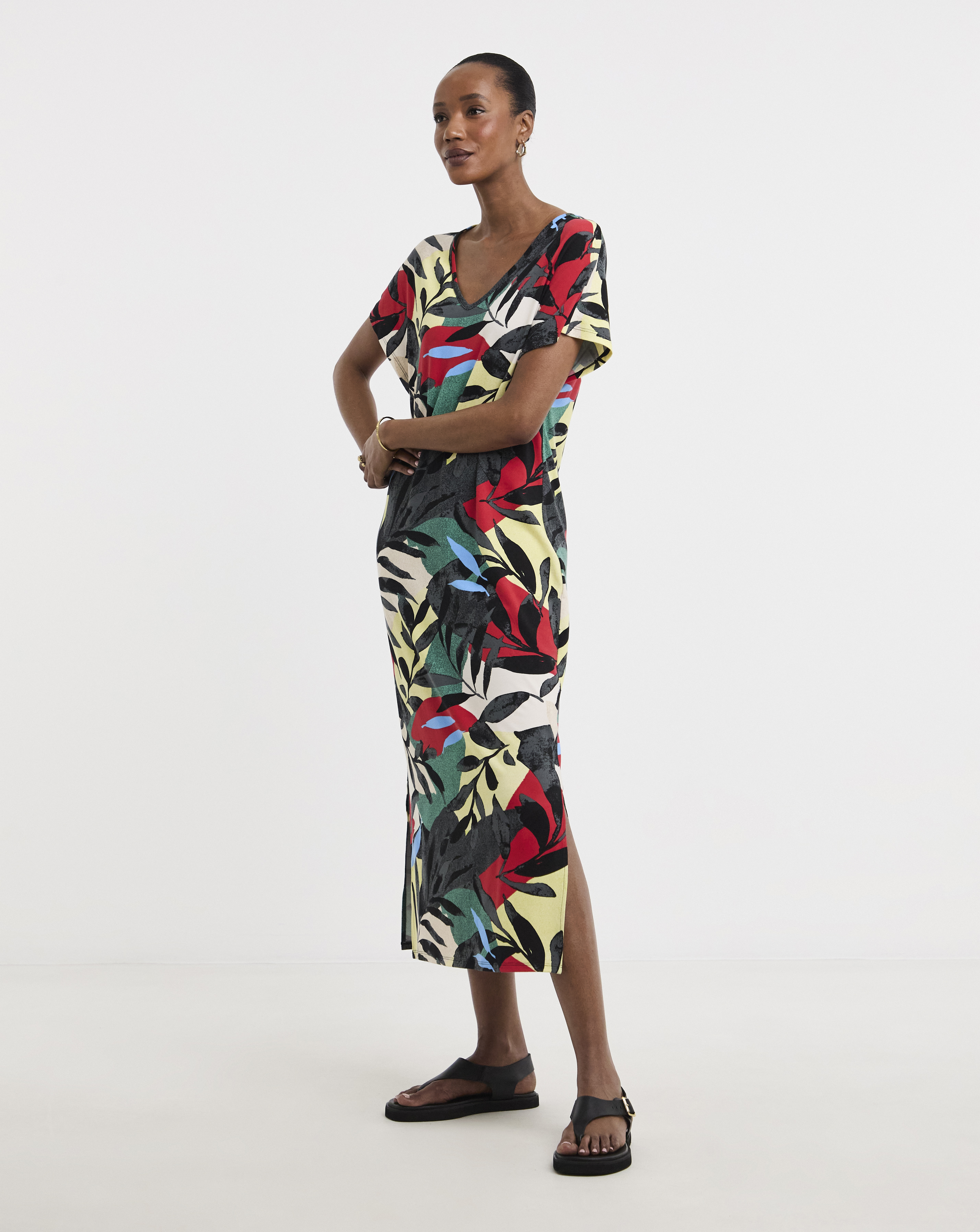 Soft Touch Midi T-Shirt Dress