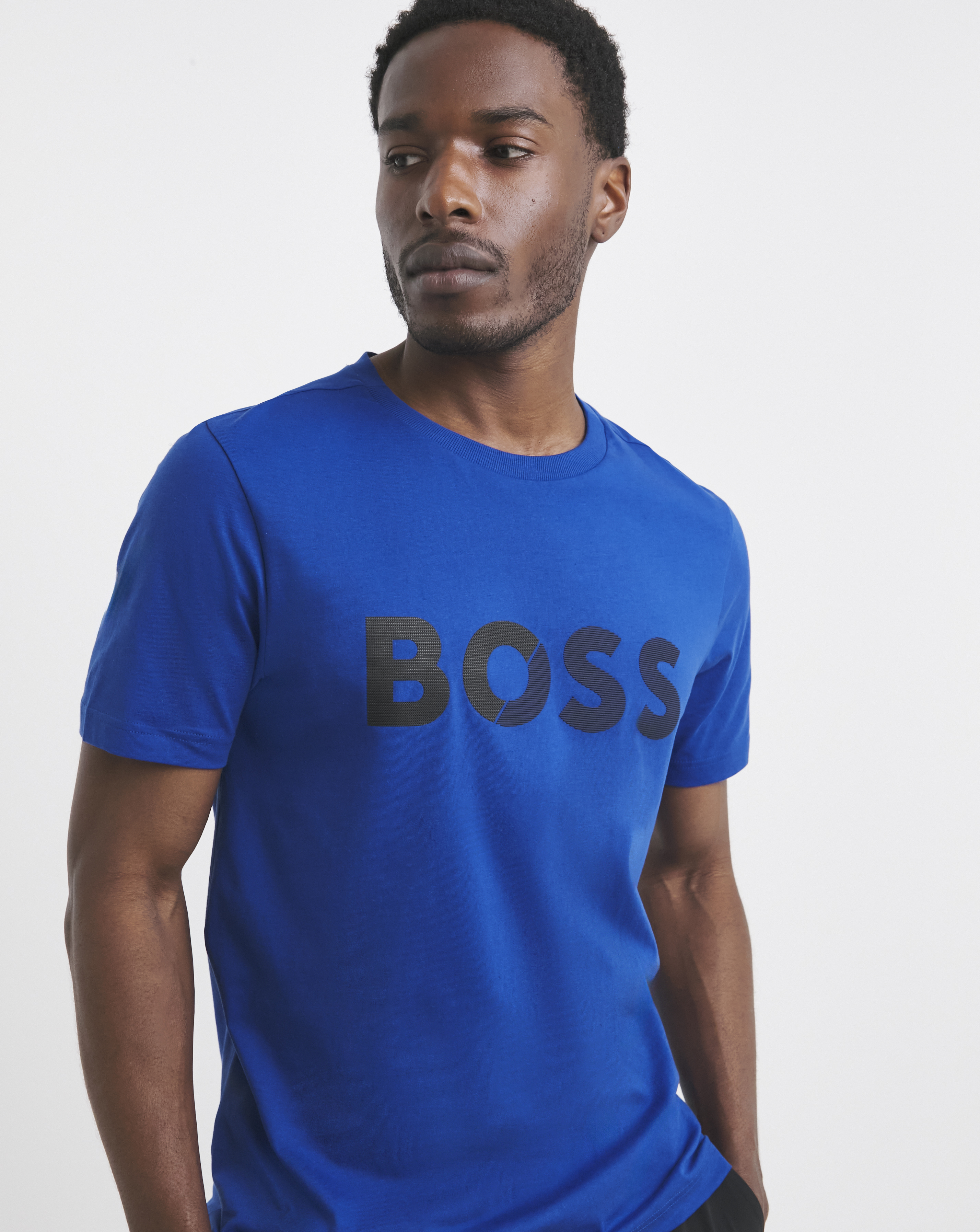 BOSS Short Sleeve Tape Logo T-Shirt