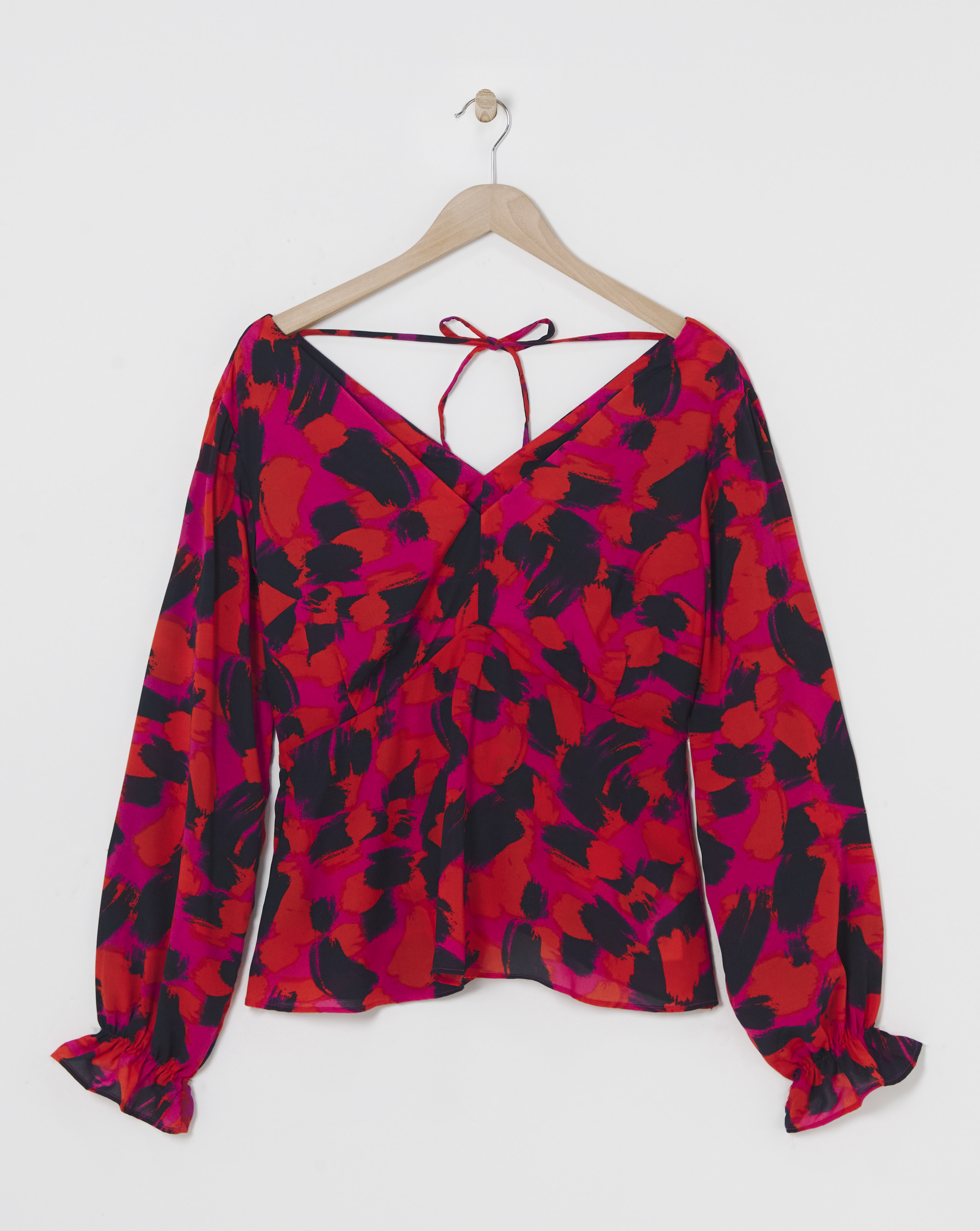 V Neck Tea Top