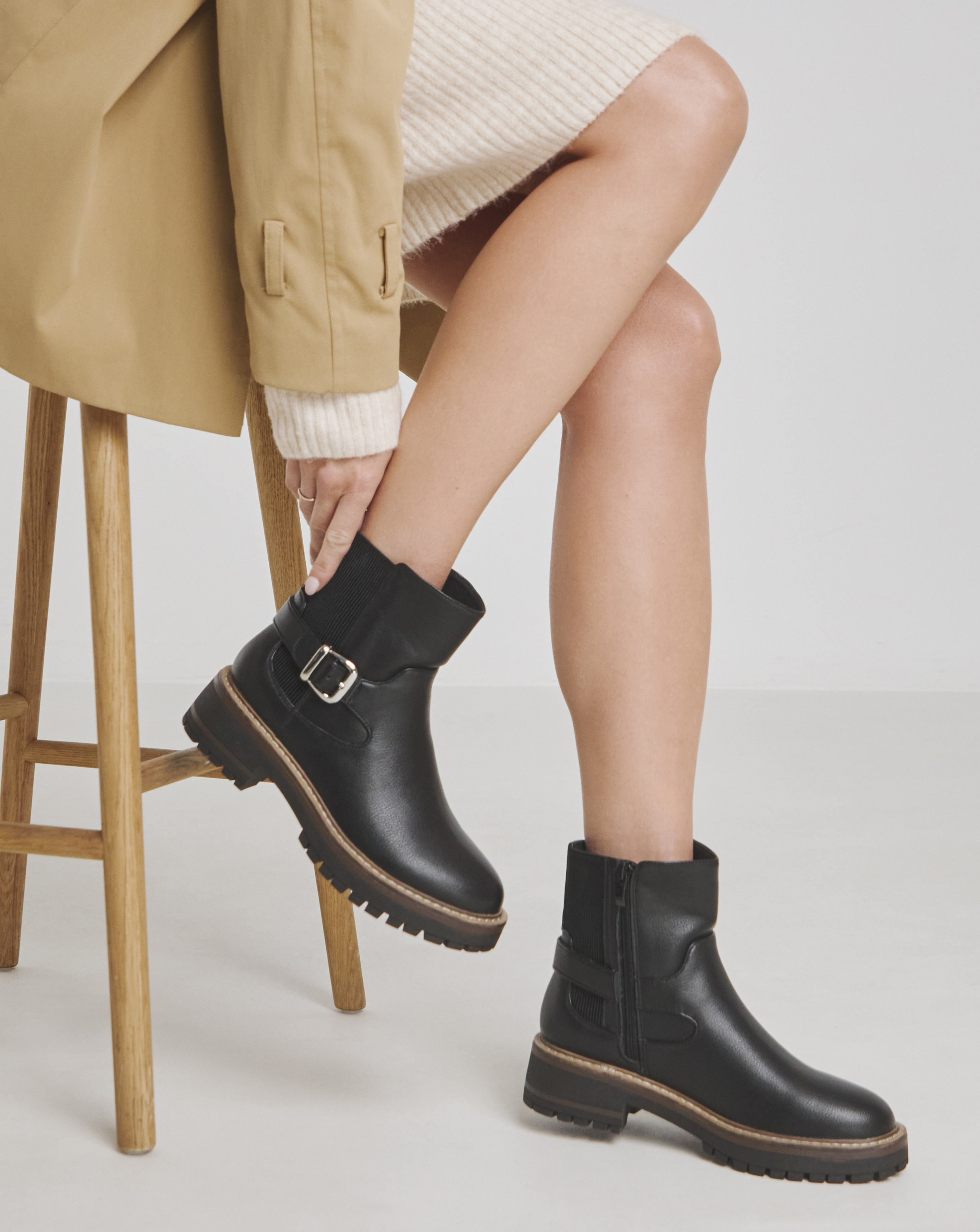 Ankle Chelsea Boots Ex Wide EEE Fit