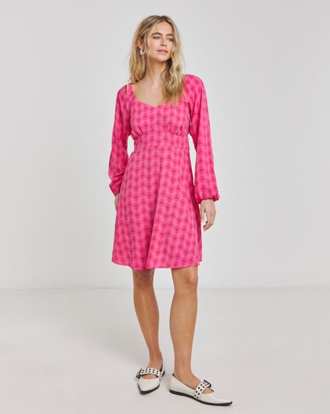 Tie Back Skater Dress