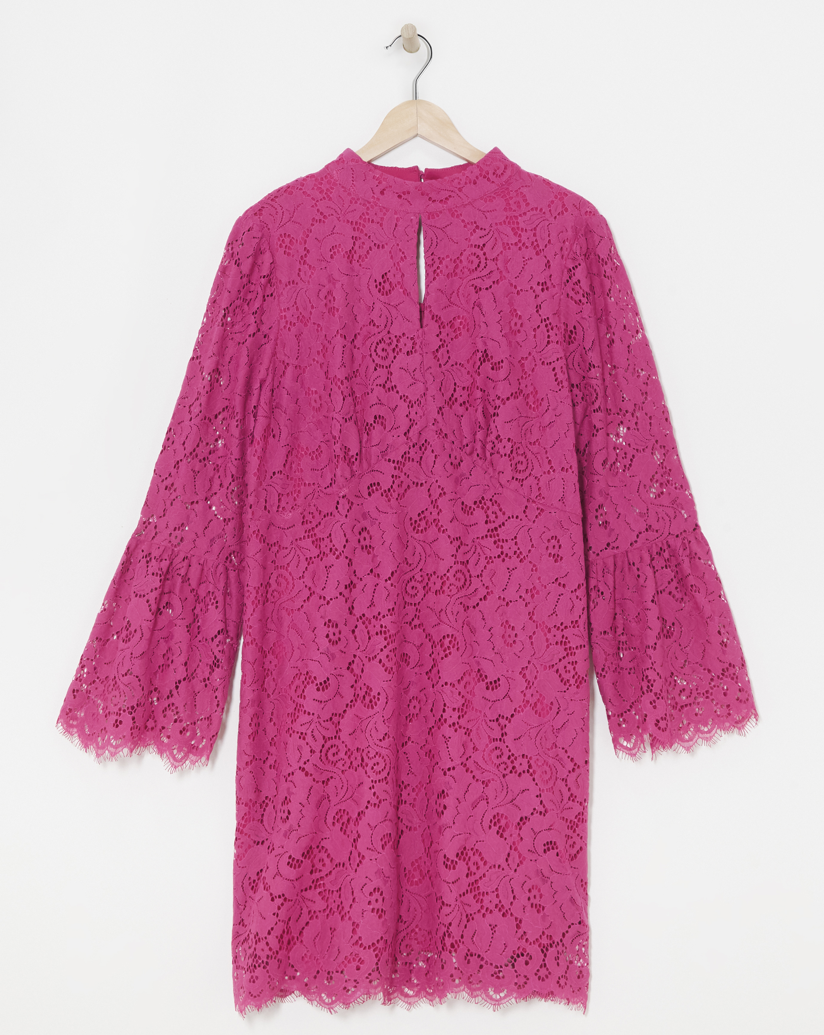 Joanna Hope High Neck Lace Dress